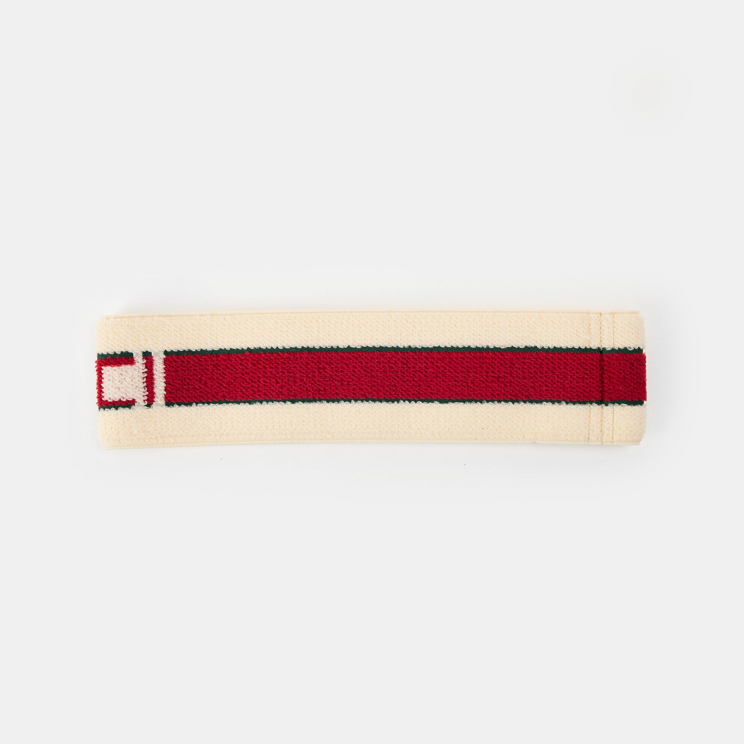 Ivory/Drk Grn - Gucci - Women's Headbands - 2