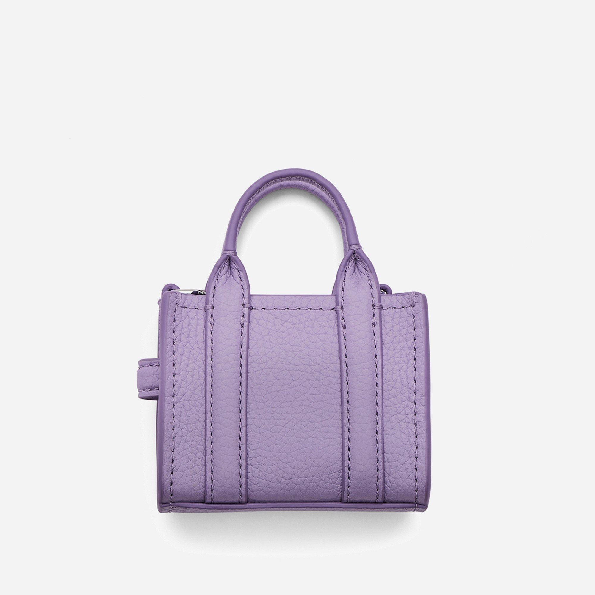 Lilac - Marc Jacobs - Women's NanoTote Charm - 3