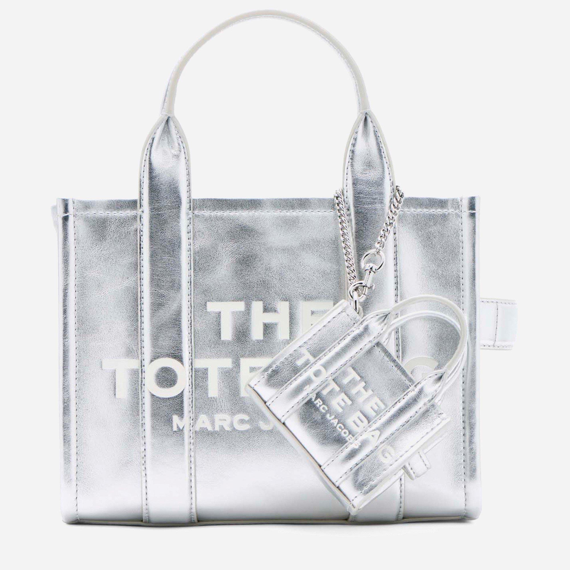 Silver - Marc Jacobs - Women's Lth Nano Chrome Charm - 3