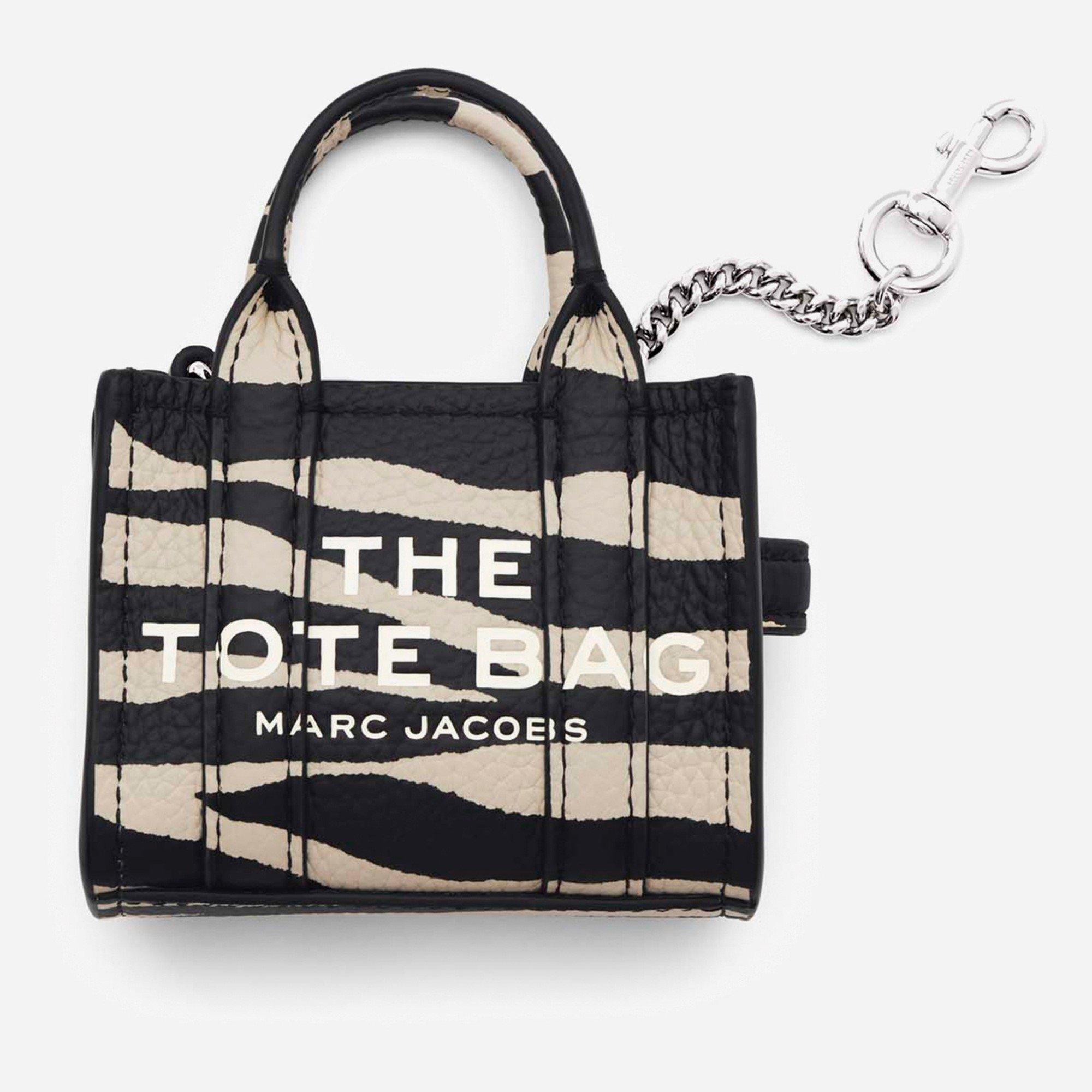 Marc Jacobs Women's Lth Nano Chrome Charm - Zebra