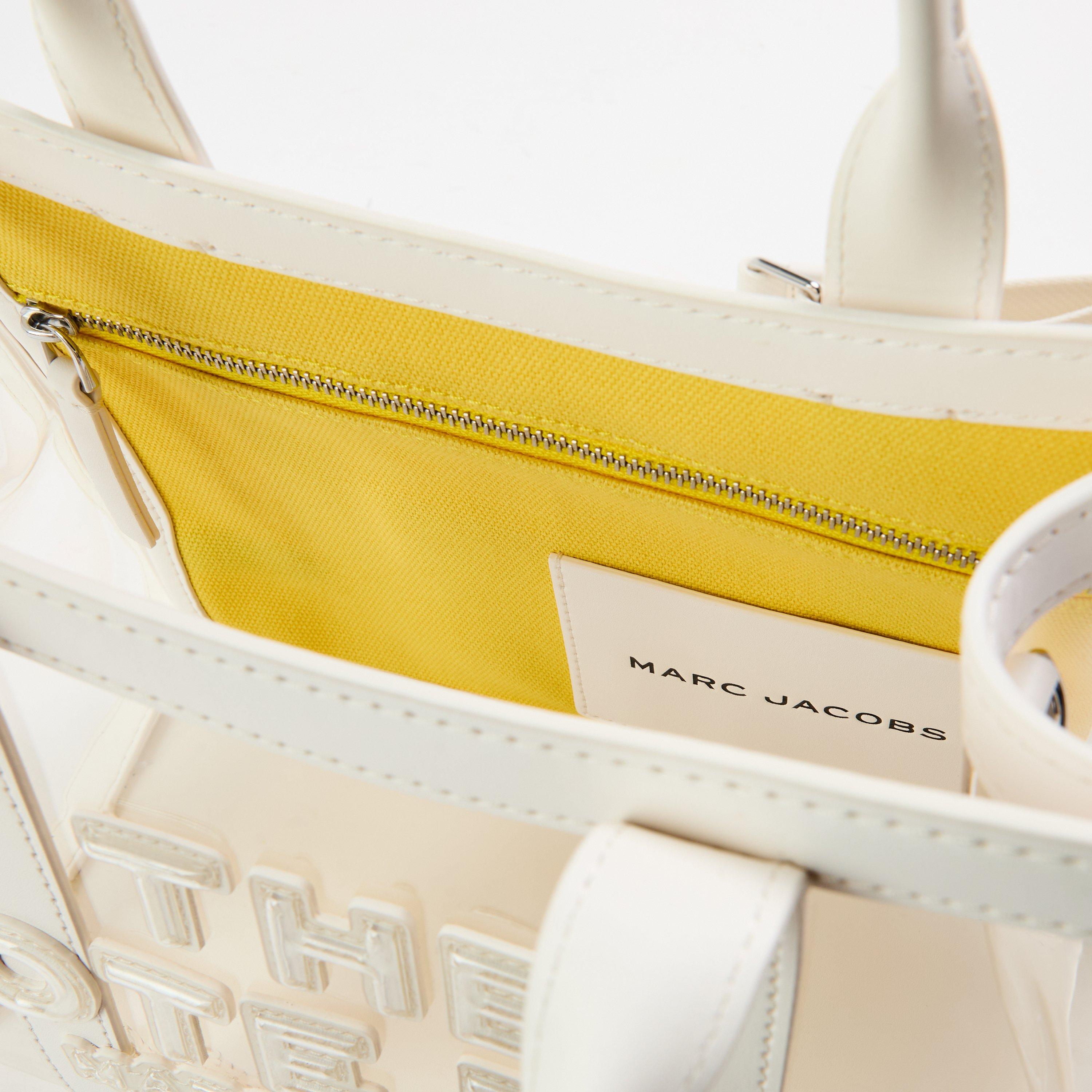 White - Marc Jacobs - Marc Clear Tote Sml Ld99 - 4