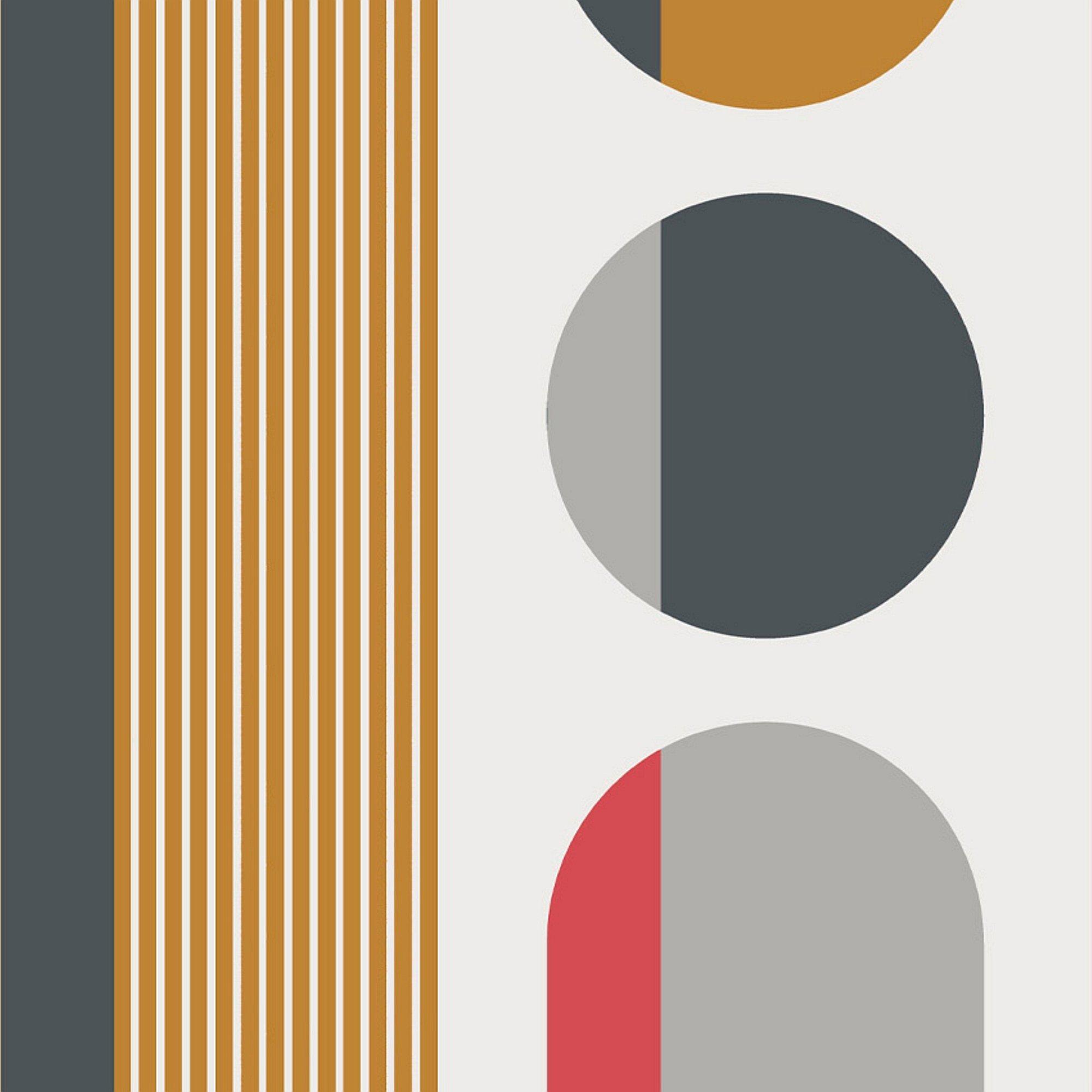 Red - Envy - Envy Morse Saffron / Cherry Wallpaper - 4