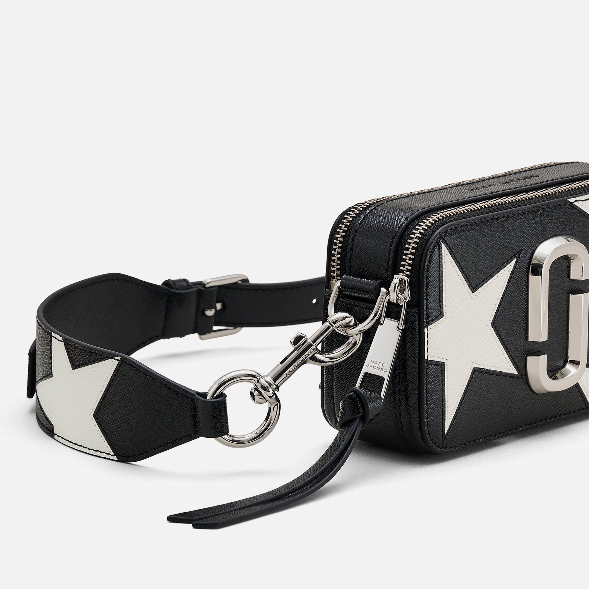 Black/White - Marc Jacobs - Women's Snapshot Shoulder Bags - 4
