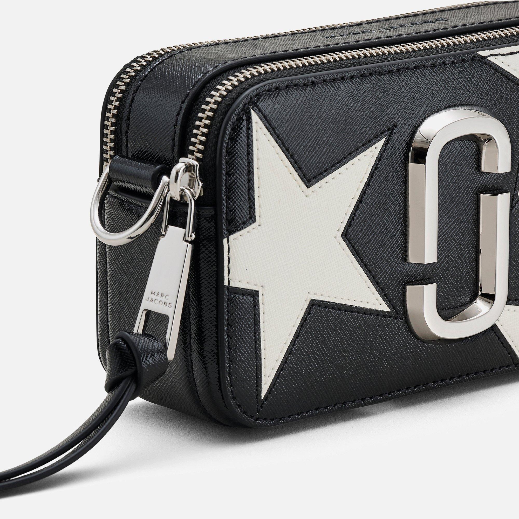 Black/White - Marc Jacobs - Women's Snapshot Shoulder Bags - 5