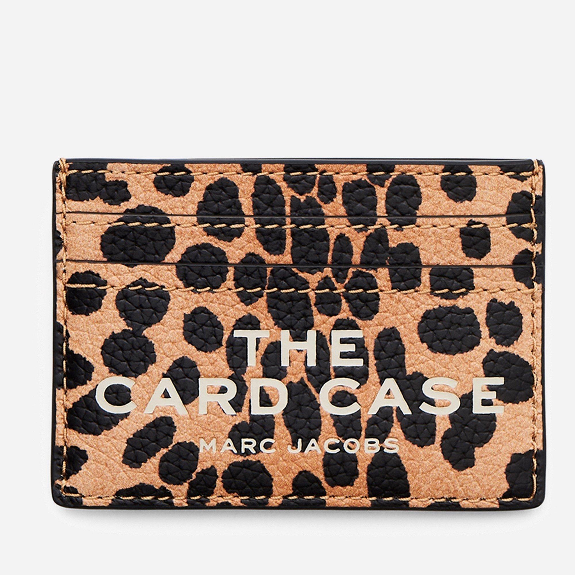 Marc Jacobs Women's Cheetah Card Case Card Holder
