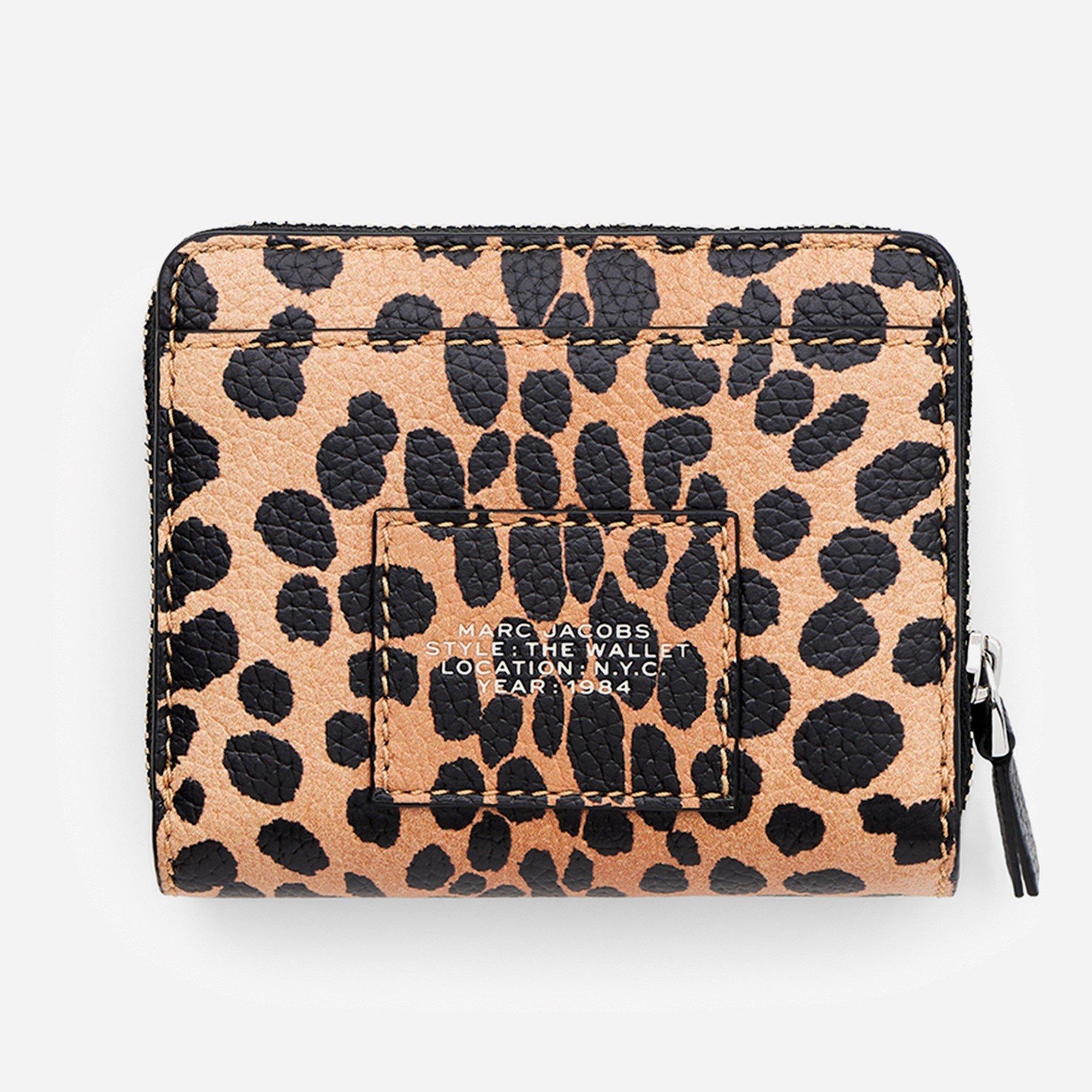 Cheetah - Marc Jacobs - Women's Compact Zip Around Purse - 2