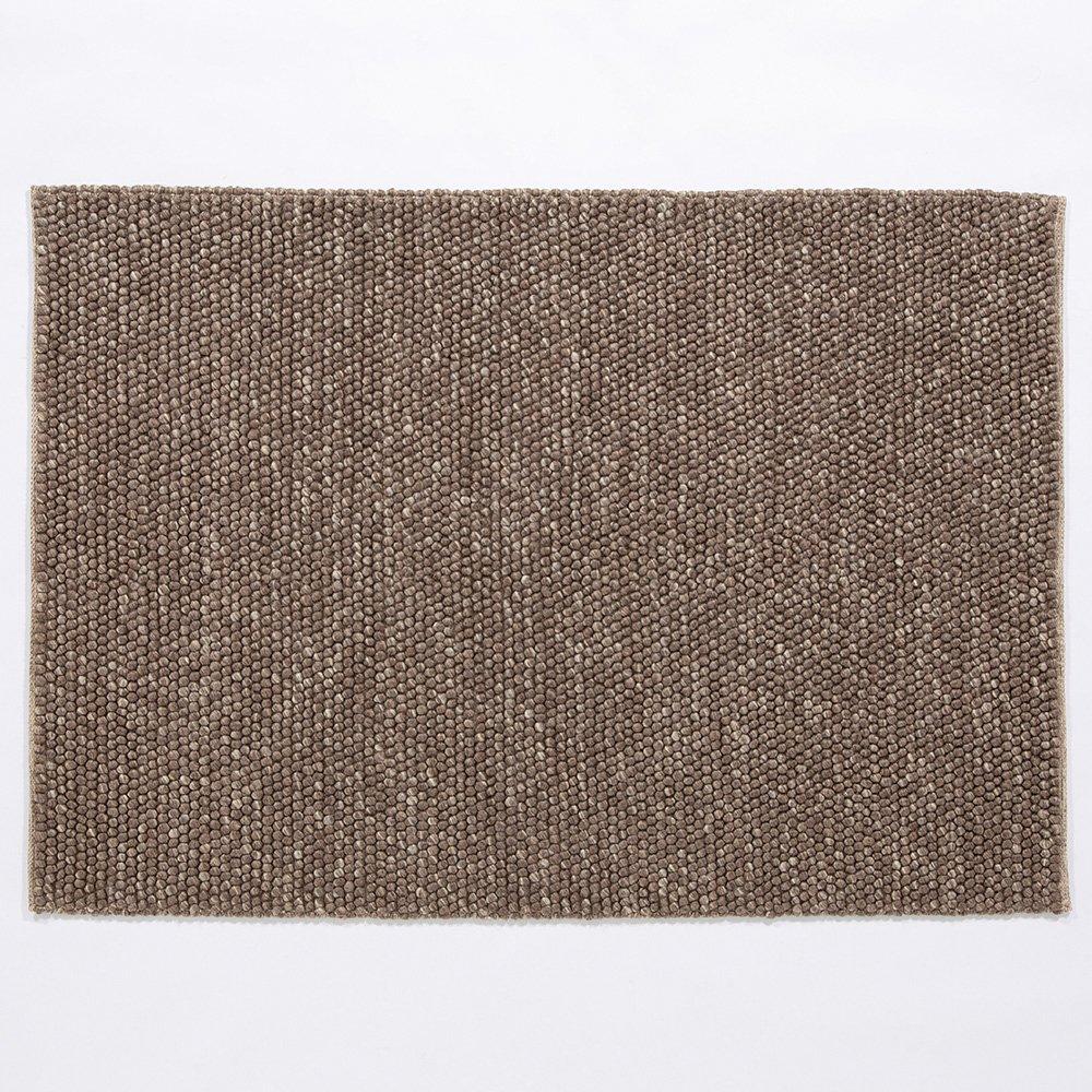 Esselle  Delilah Mottled Wool Pebble Taupe Rug 200X290cm - Neutral