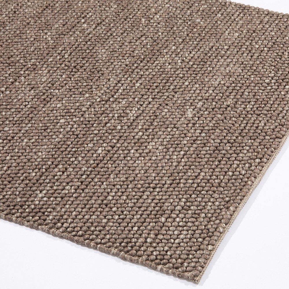 Neutral - Esselle - Delilah Mottled Wool Pebble Taupe Rug 200x290cm - 2