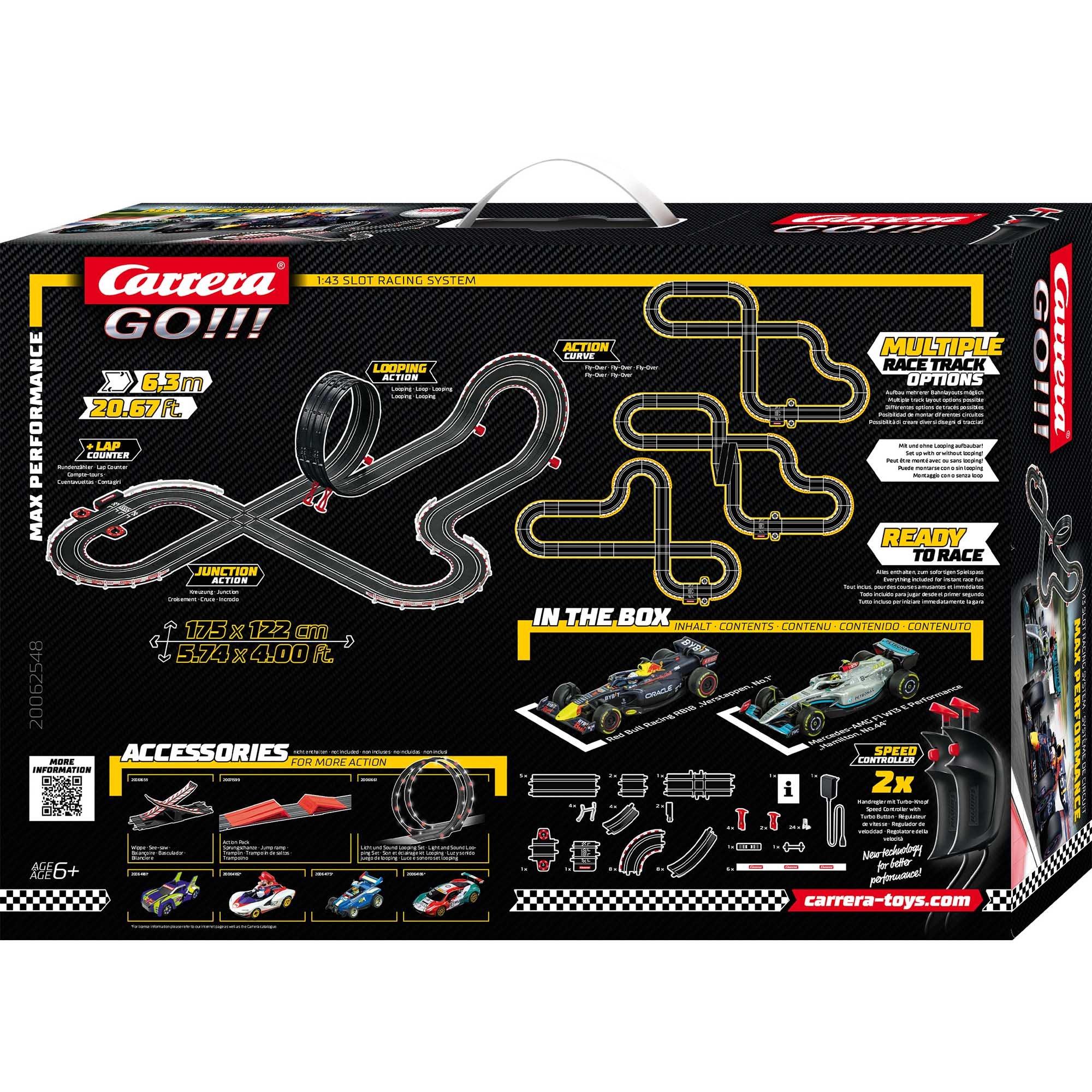 Ham vs Verstapp - Carrera - GO!!! 1:43 Slot Racing Set - 2