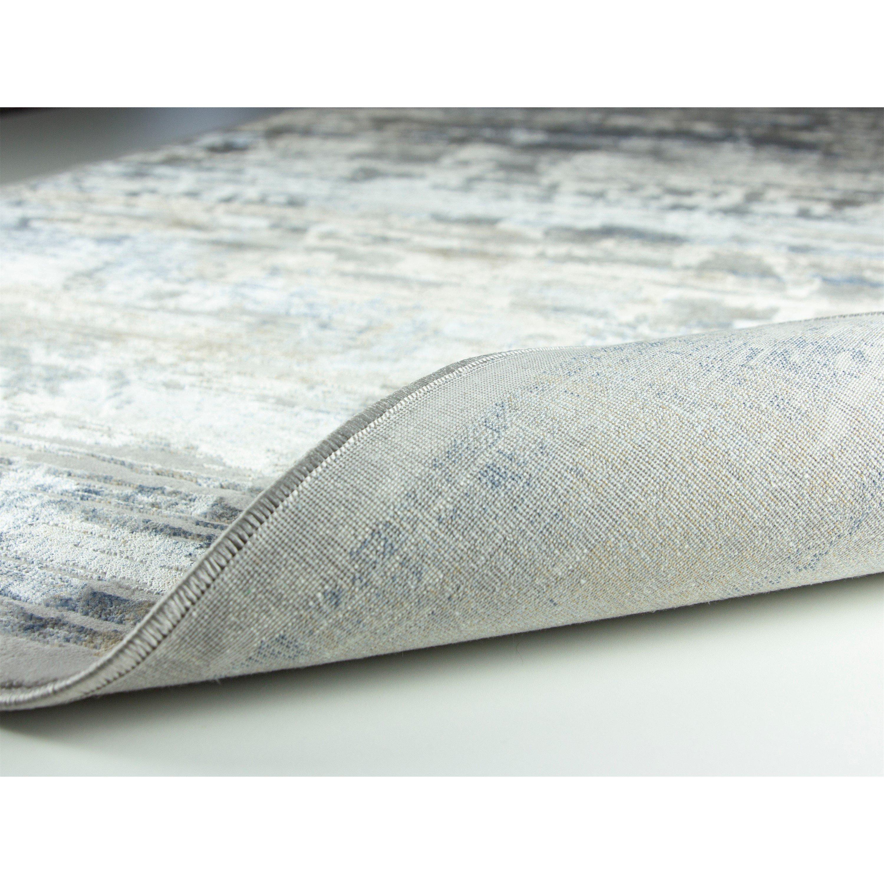 Blue - Esselle - Solar Neptune Natural / Blue 160 x 230cm Rug - 4