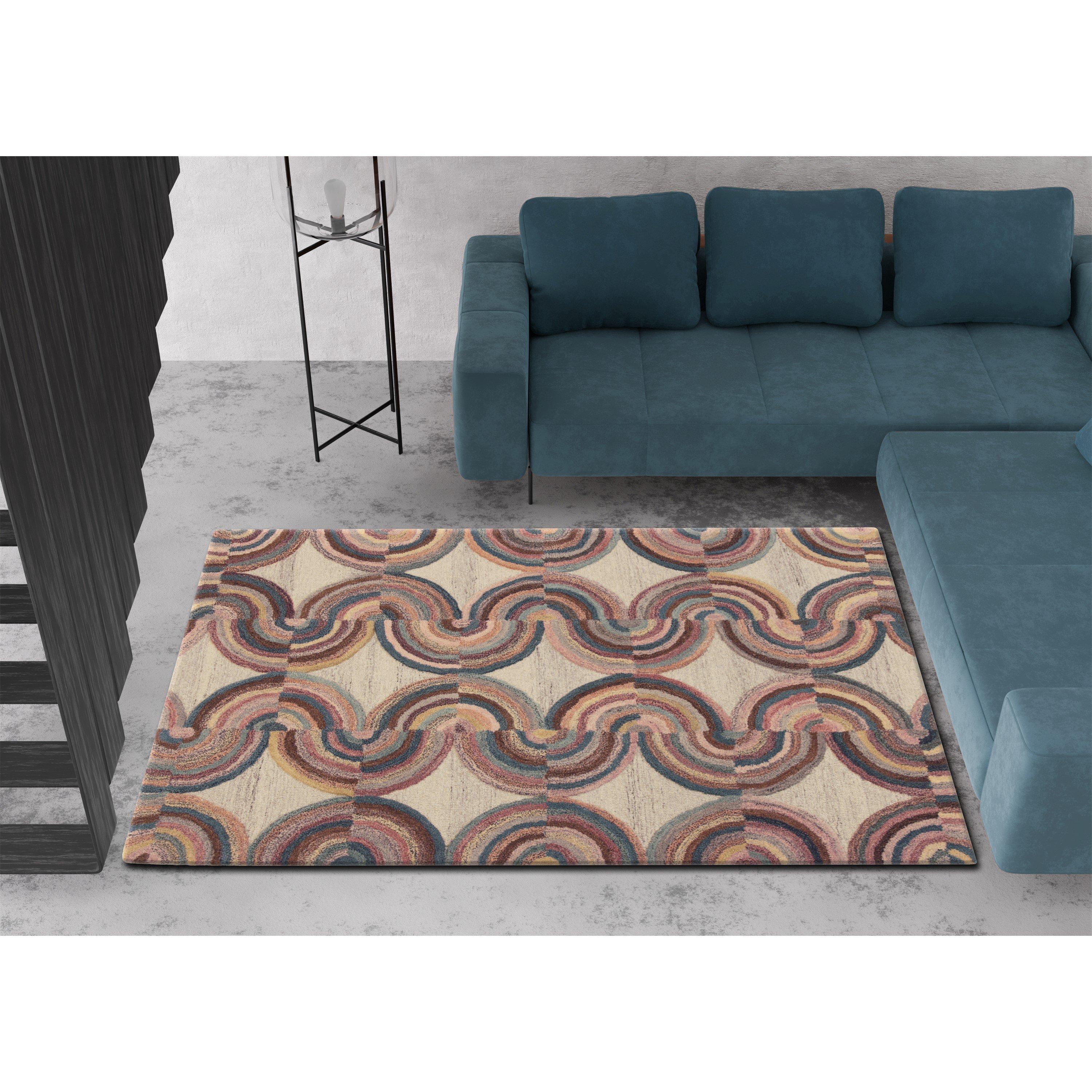 Multicoloured - Esselle - Radiant Isabella Multi 160 x 230cm Rug - 7