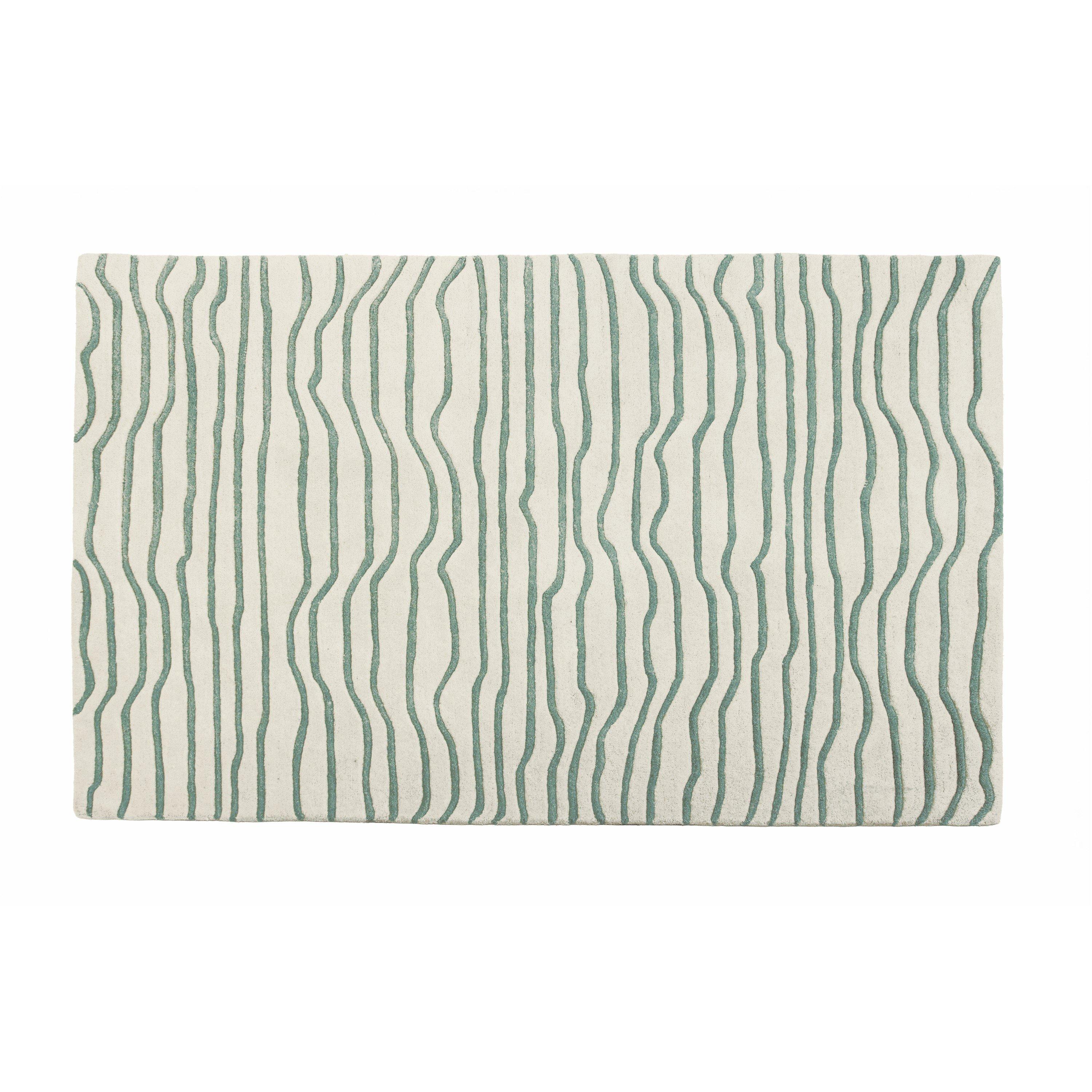 Green - Esselle - Aura Dune Natural / Green 120 x 170cm Rug - 1