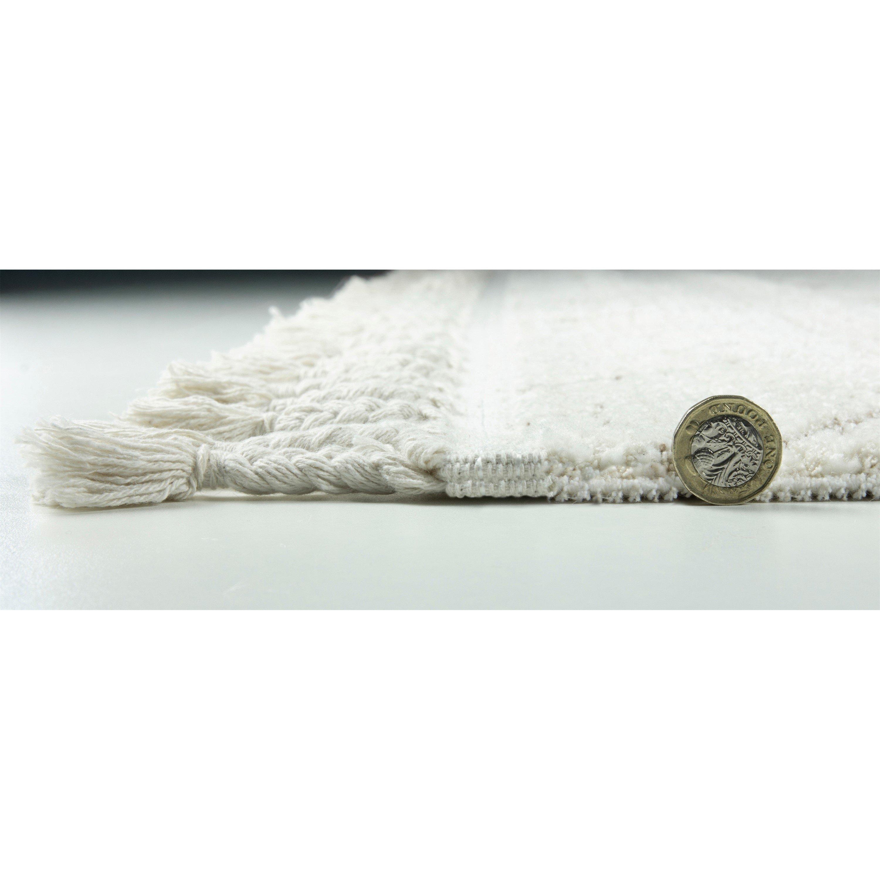 Cream - Esselle - Arctic Contour Natural / Mink 120 x 170cm Rug - 3