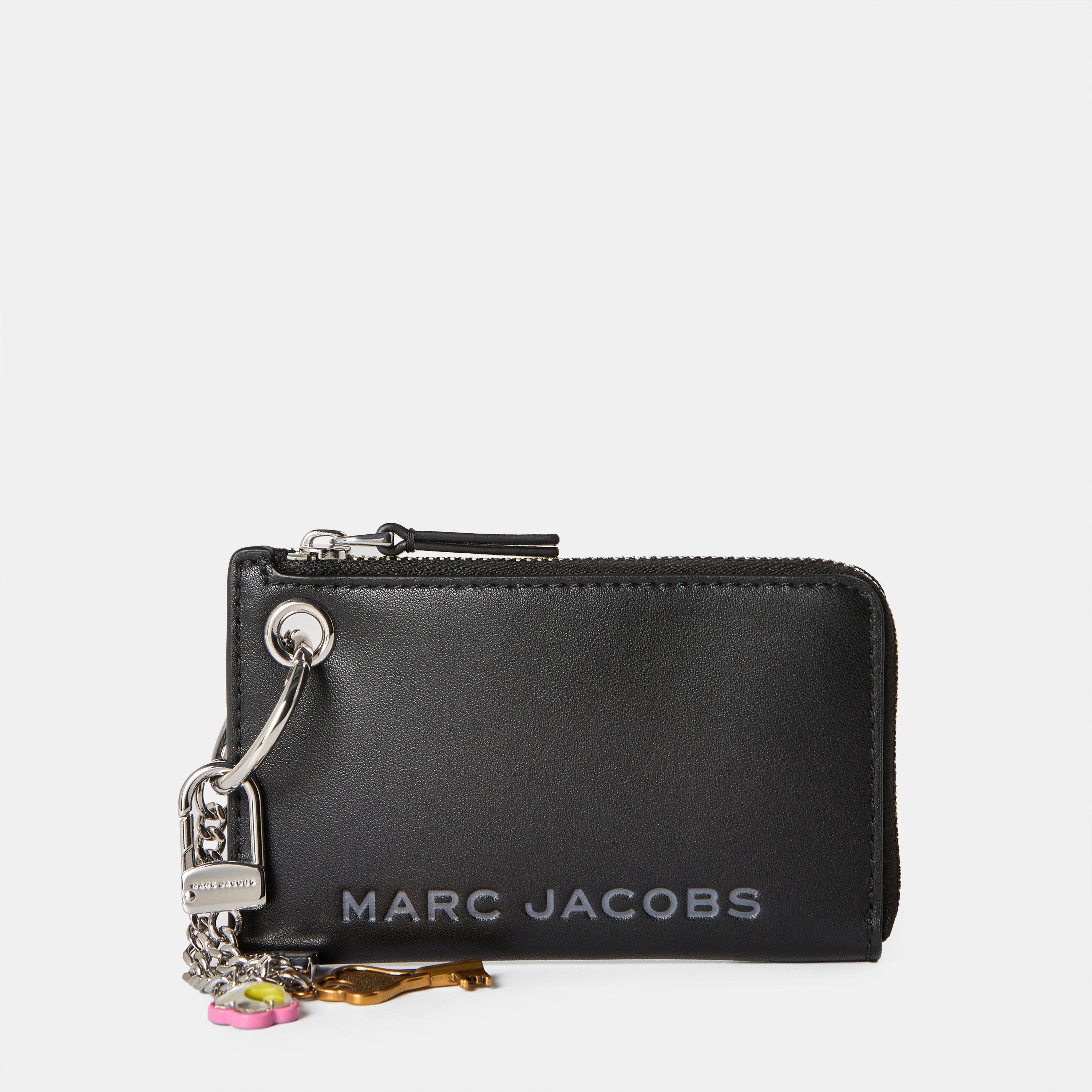 Black - Marc Jacobs - Women's Chrome Coin Purse - 1