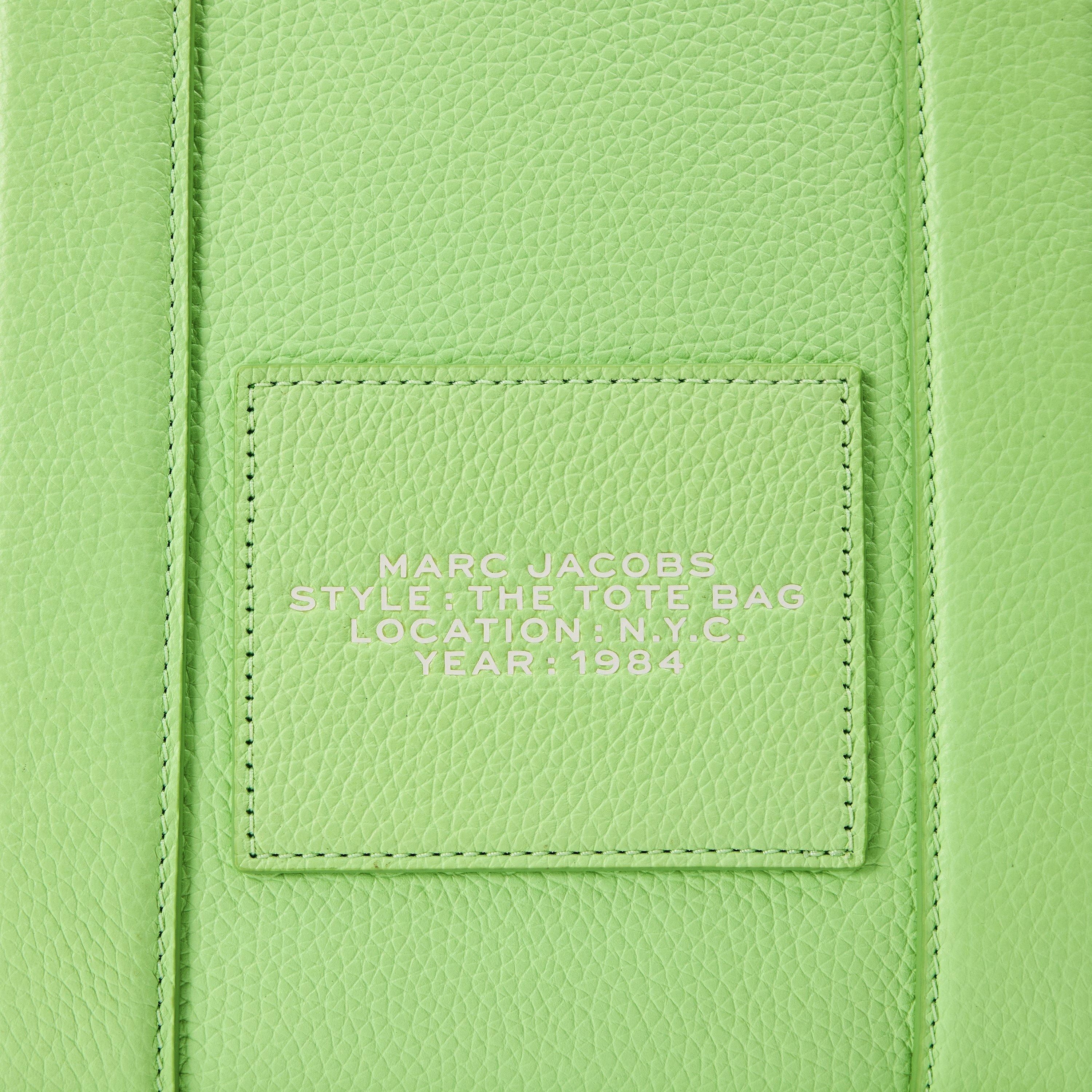 Peppermint - Marc Jacobs - Women's Medium Leather Tote Bag - 3