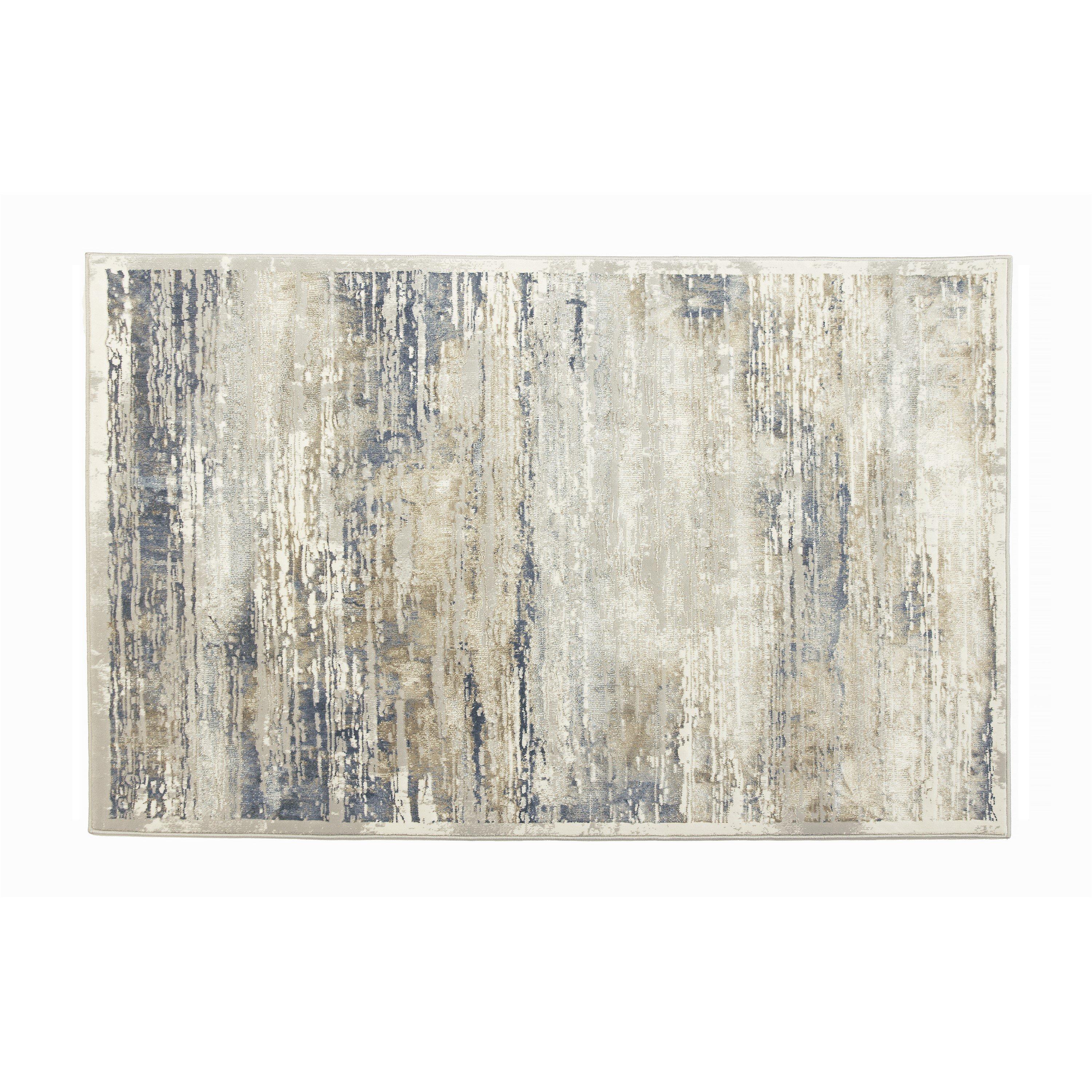 Blue - Esselle - Solar Neptune Natural / Blue 120 x 170cm Rug - 1