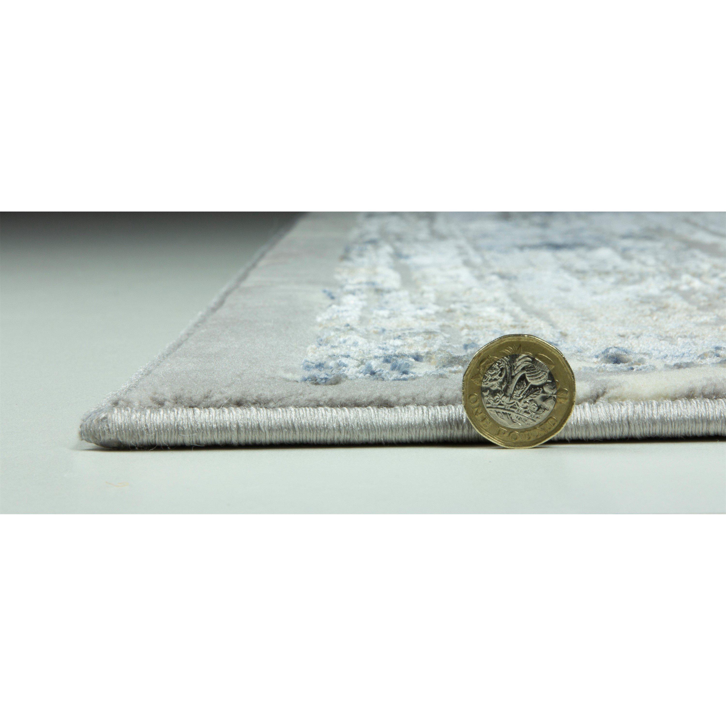 Blue - Esselle - Solar Neptune Natural / Blue 120 x 170cm Rug - 3