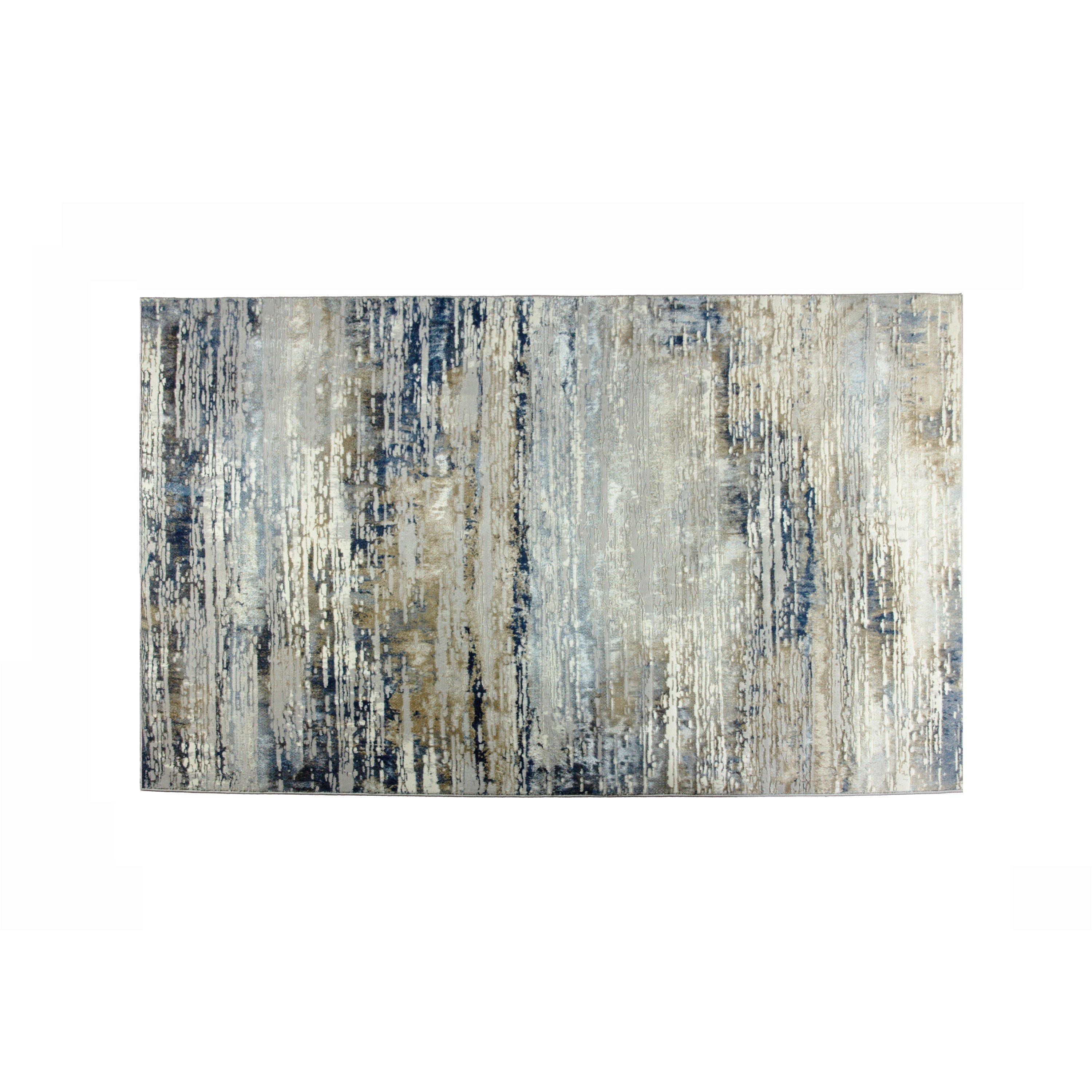 Blue - Esselle - Solar Neptune Natural / Blue 120 x 170cm Rug - 7