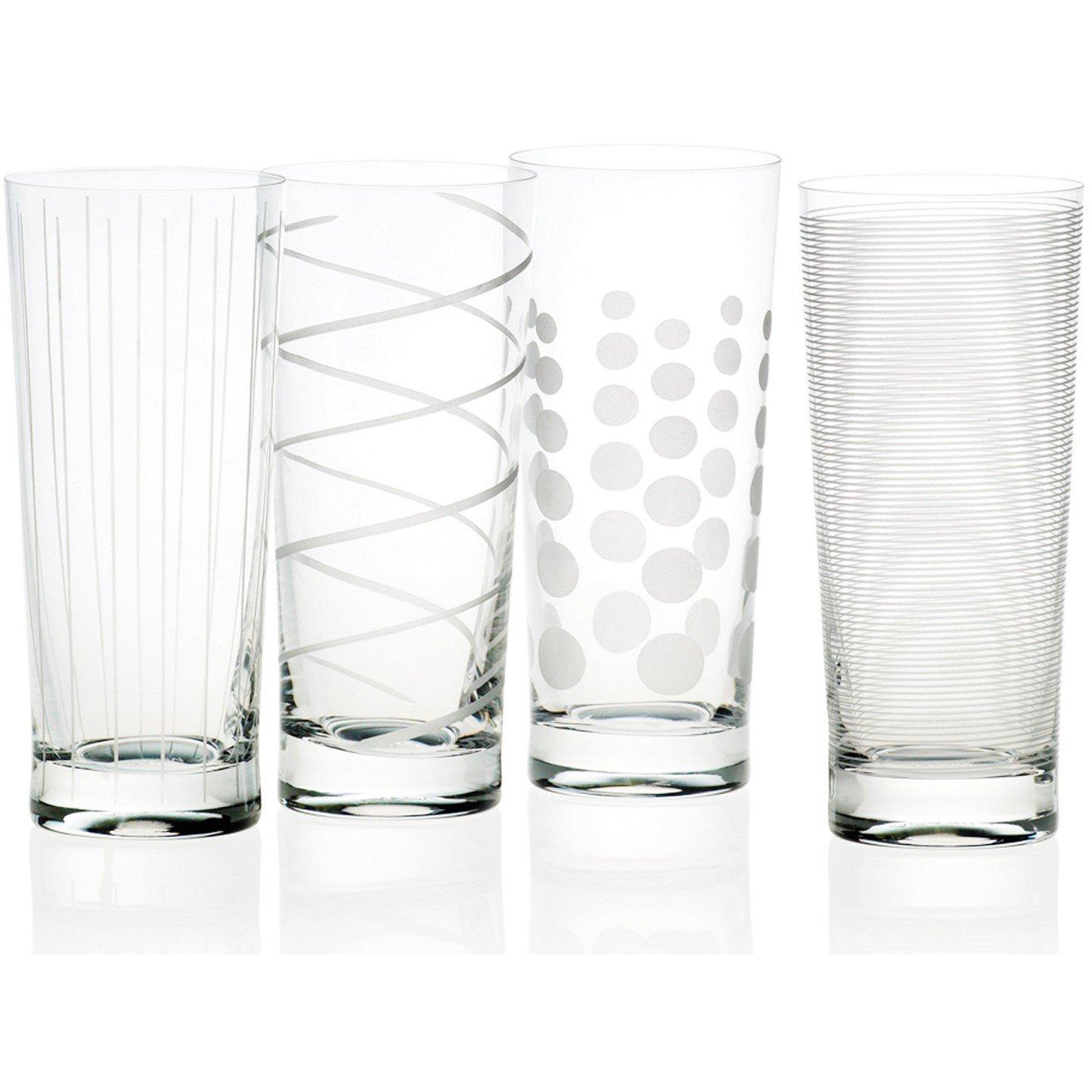 Clear - Mikasa - Mikasa Cheers Set Of 4 High Ball Glasses - 1