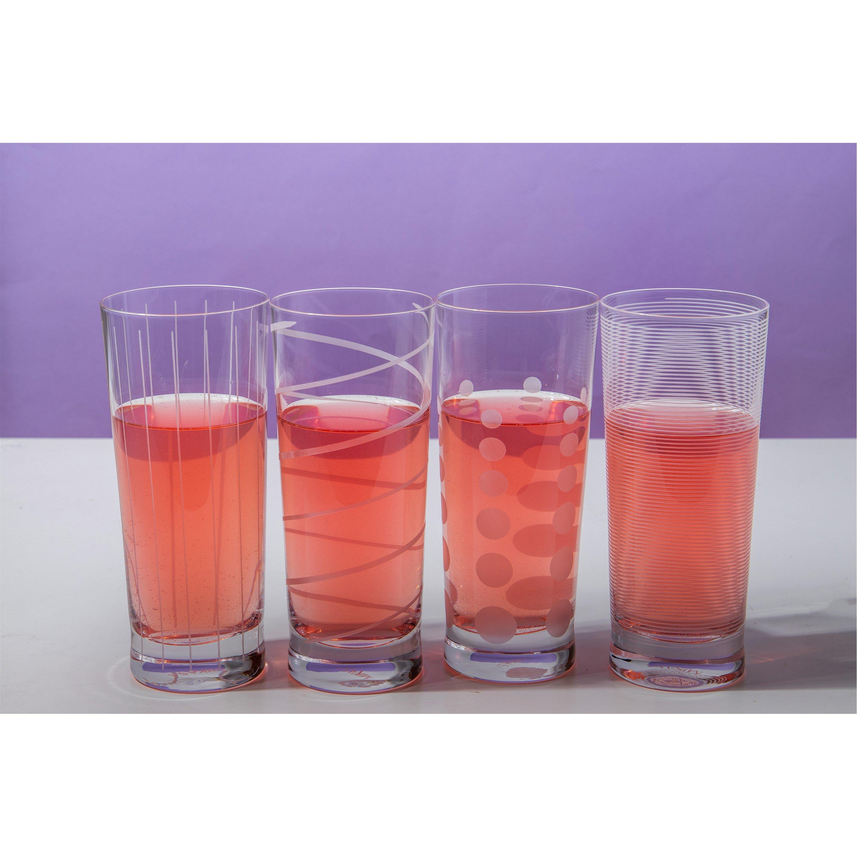 Clear - Mikasa - Mikasa Cheers Set Of 4 High Ball Glasses - 2