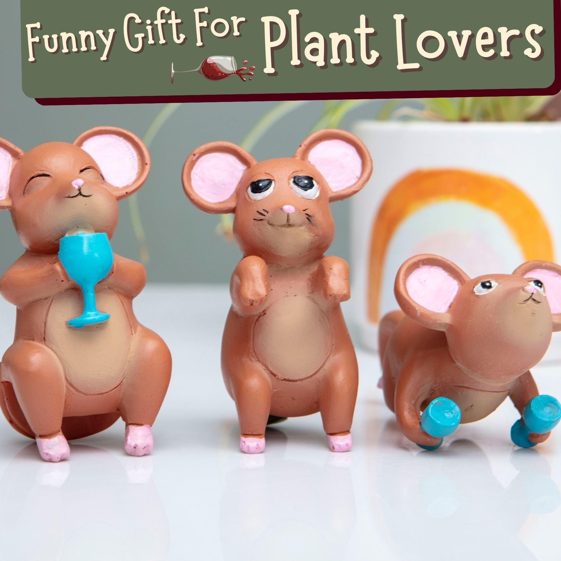 Multi - Boxer Gifts - Tipsy Tails Funny Plant Pot Hanging Ornament - 3