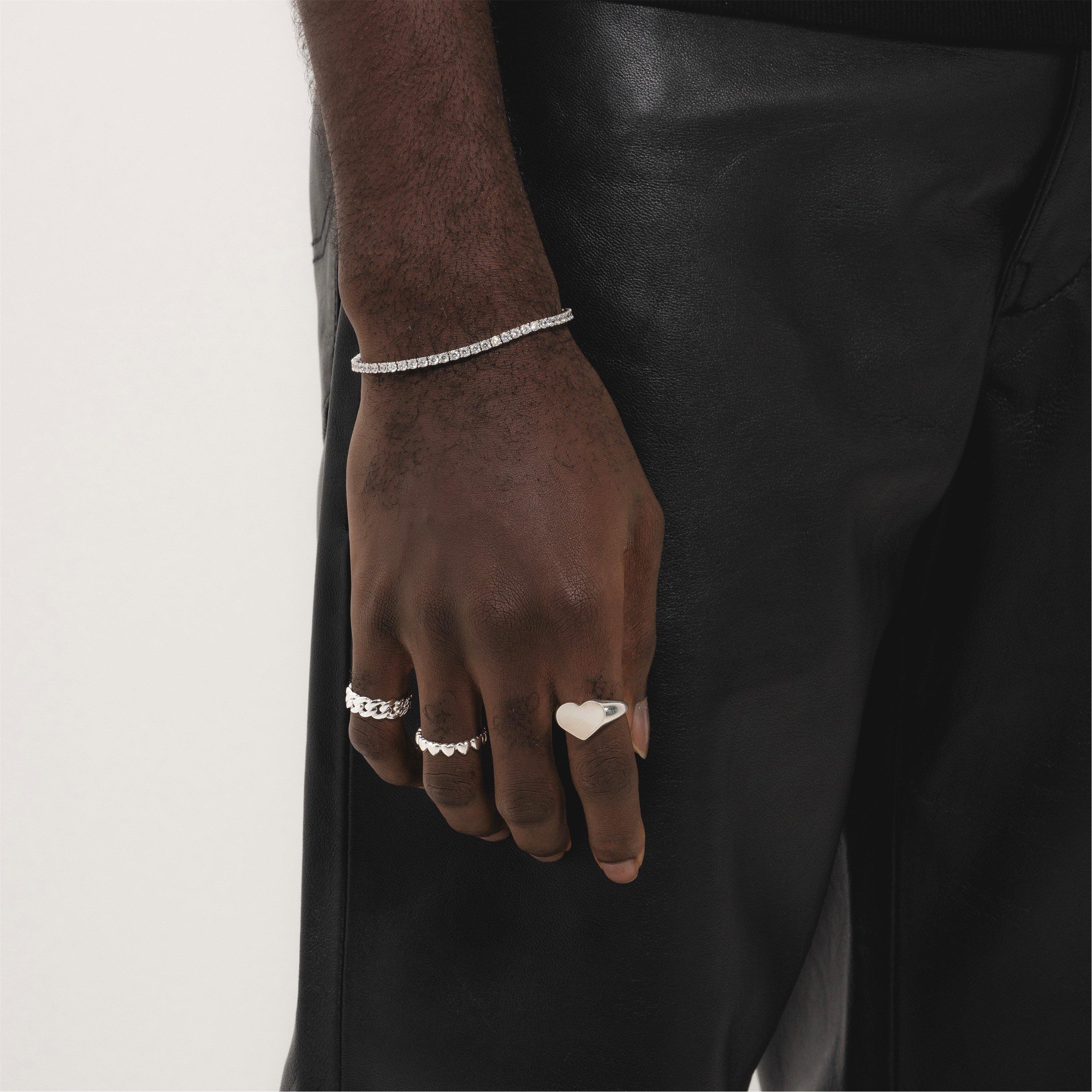 Crystal - Common Lines - Tennis Bracelet - 2