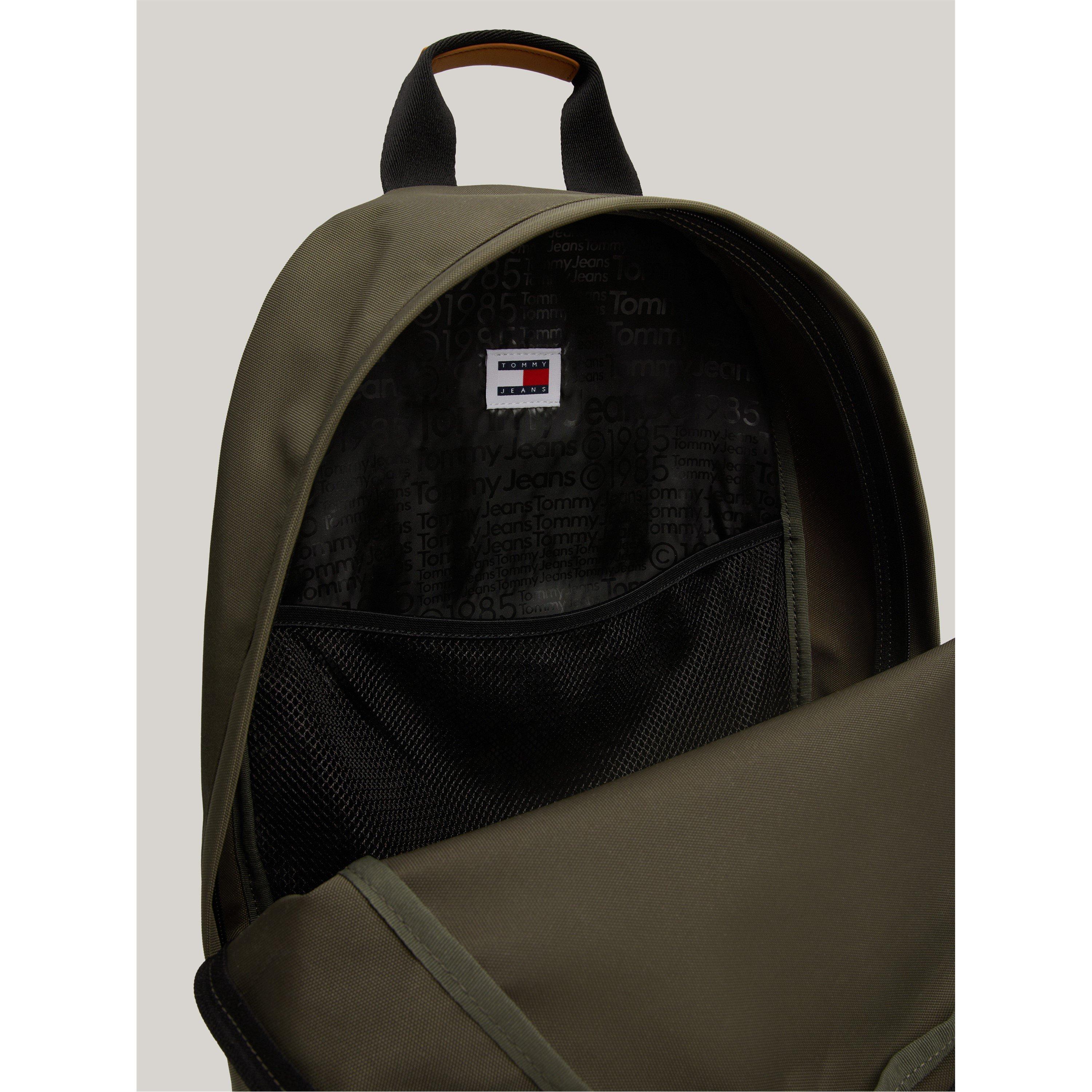 Pewter Green - Tommy Jeans - Essential Dome Flag Backpack - 2