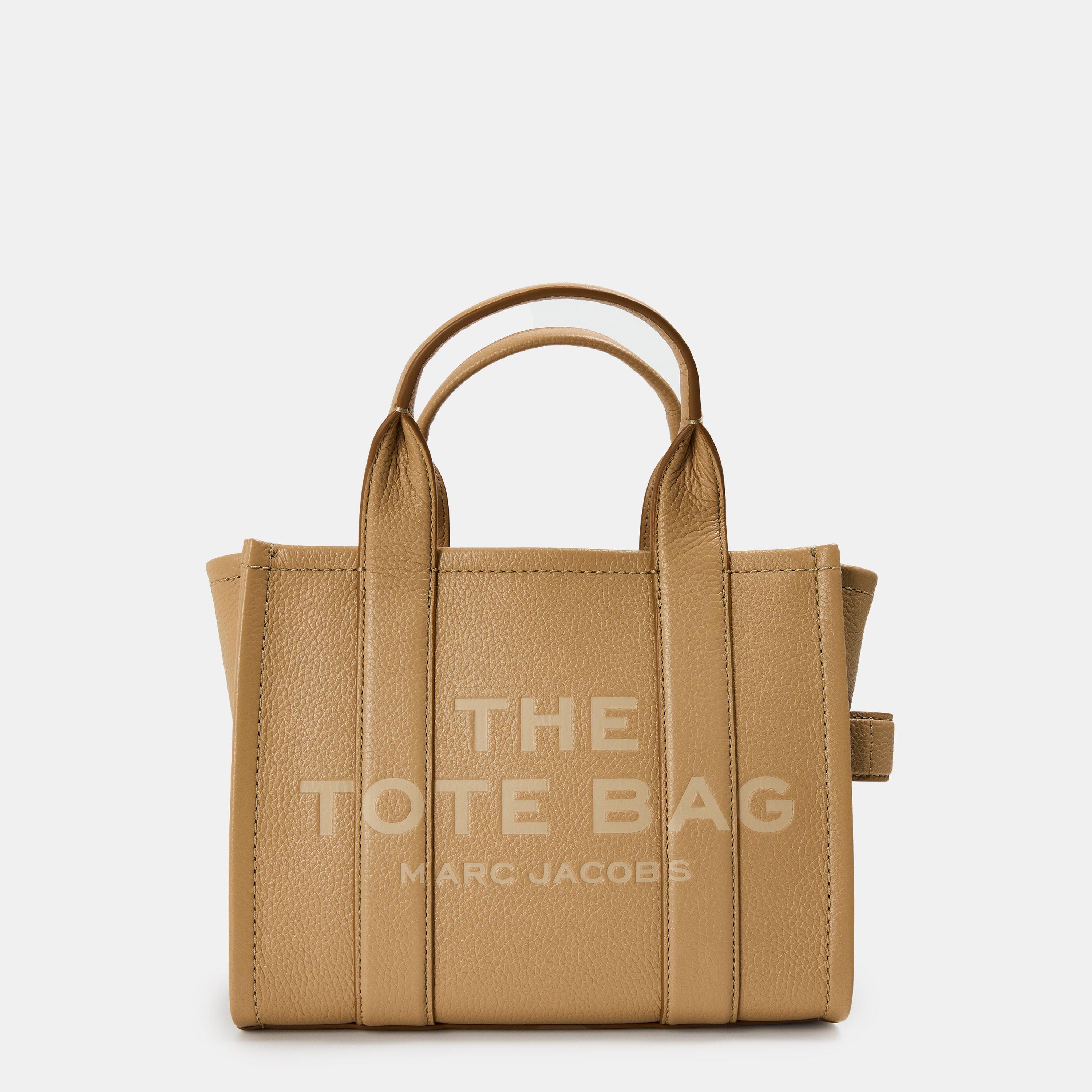 Marc Jacobs Women's Small Leather Tote Bag - Camel