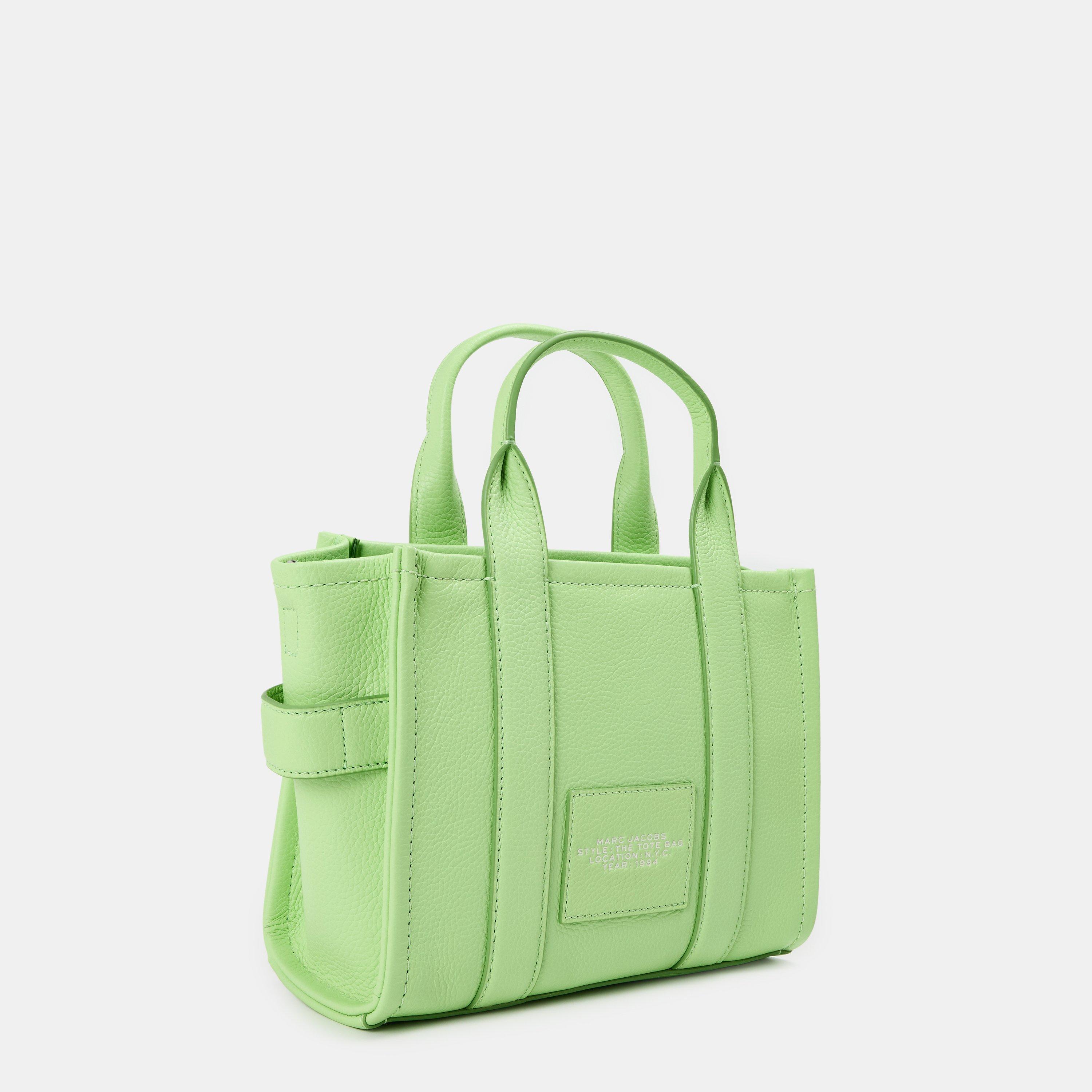 Peppermint - Marc Jacobs - Women's Small Leather Tote Bag - 2