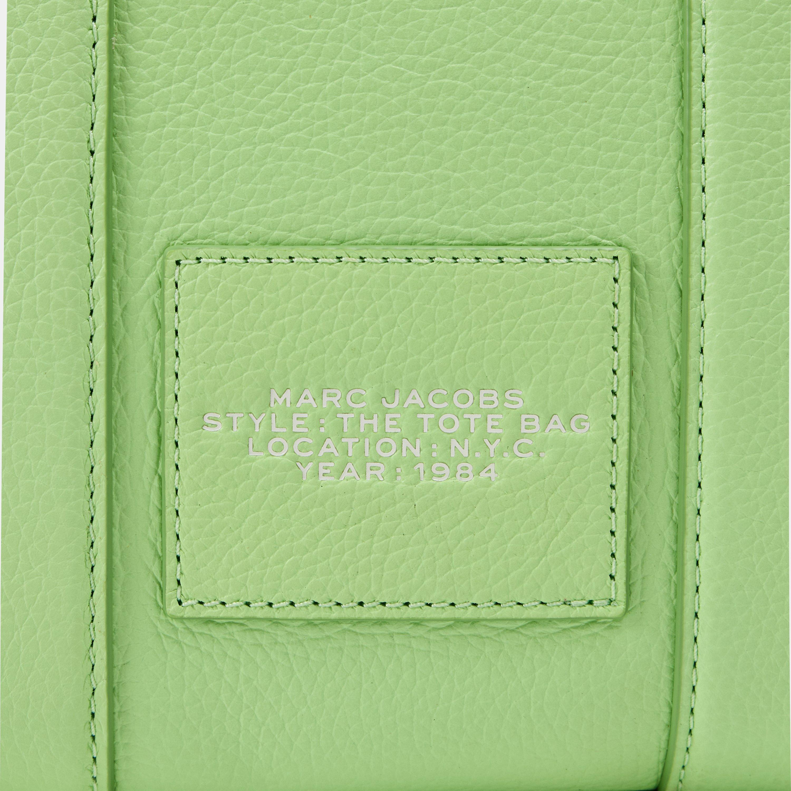 Peppermint - Marc Jacobs - Women's Small Leather Tote Bag - 3