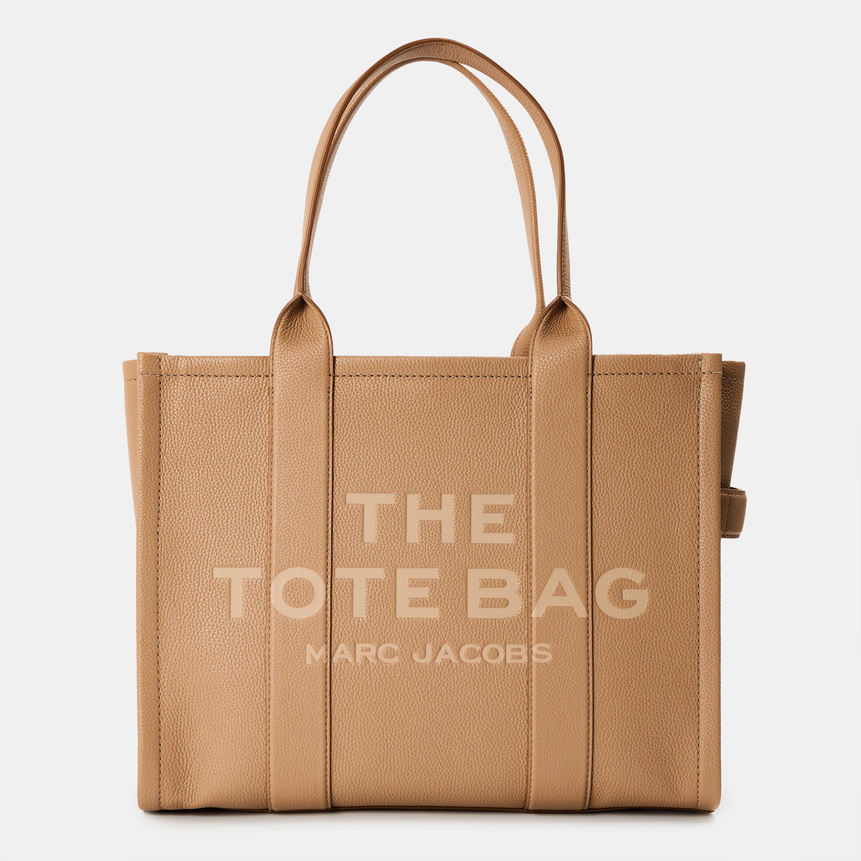 Marc Jacobs Women's Camel Large Leather Tote Bag