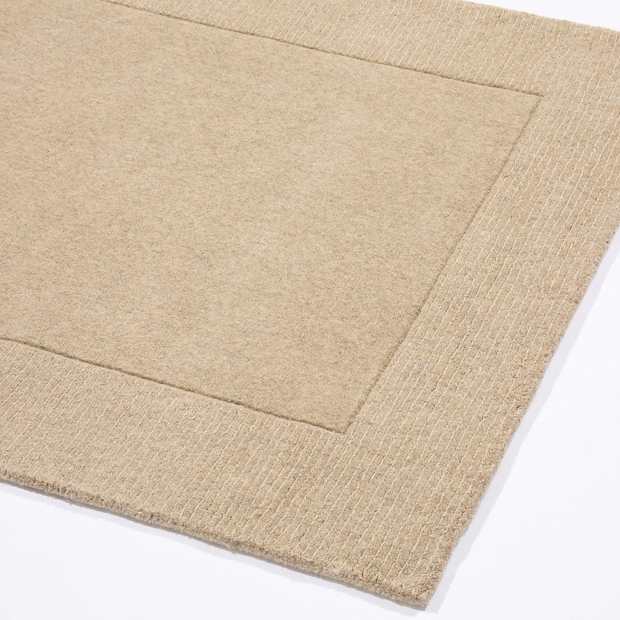 Neutral - Esselle - Esme Wool Stone Rug 80x150cm - 2