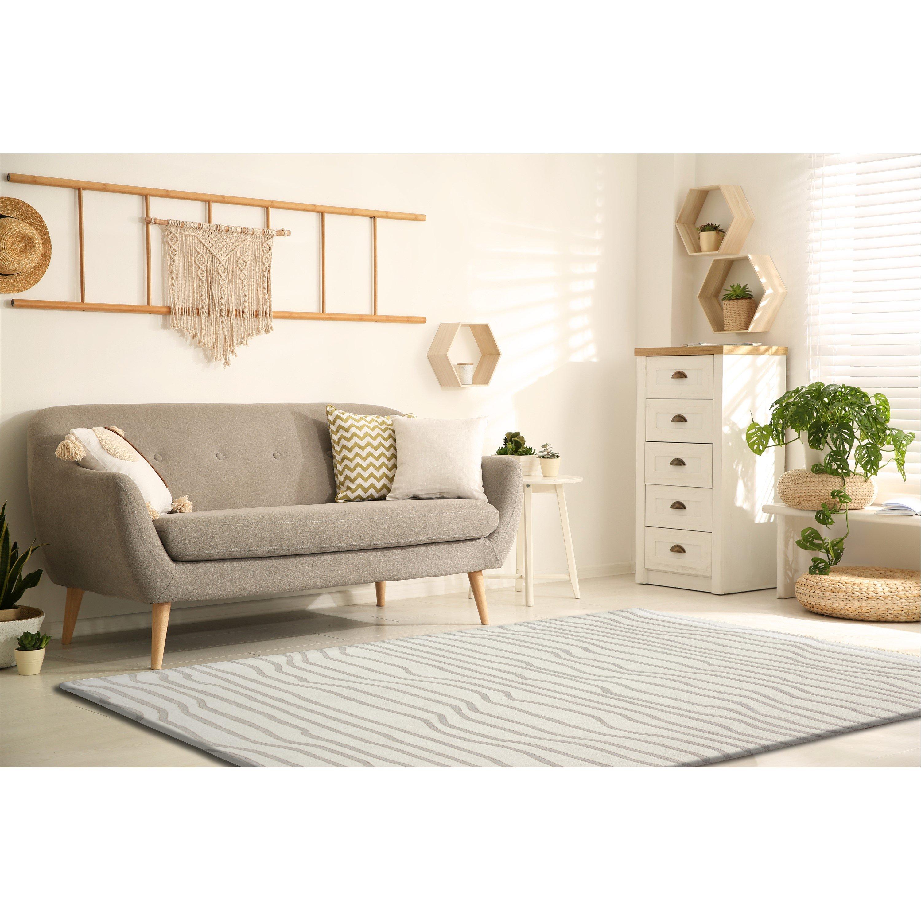 Neutral - Esselle - Aura Dune Natural / Mink 120 x 170cm Rug - 6