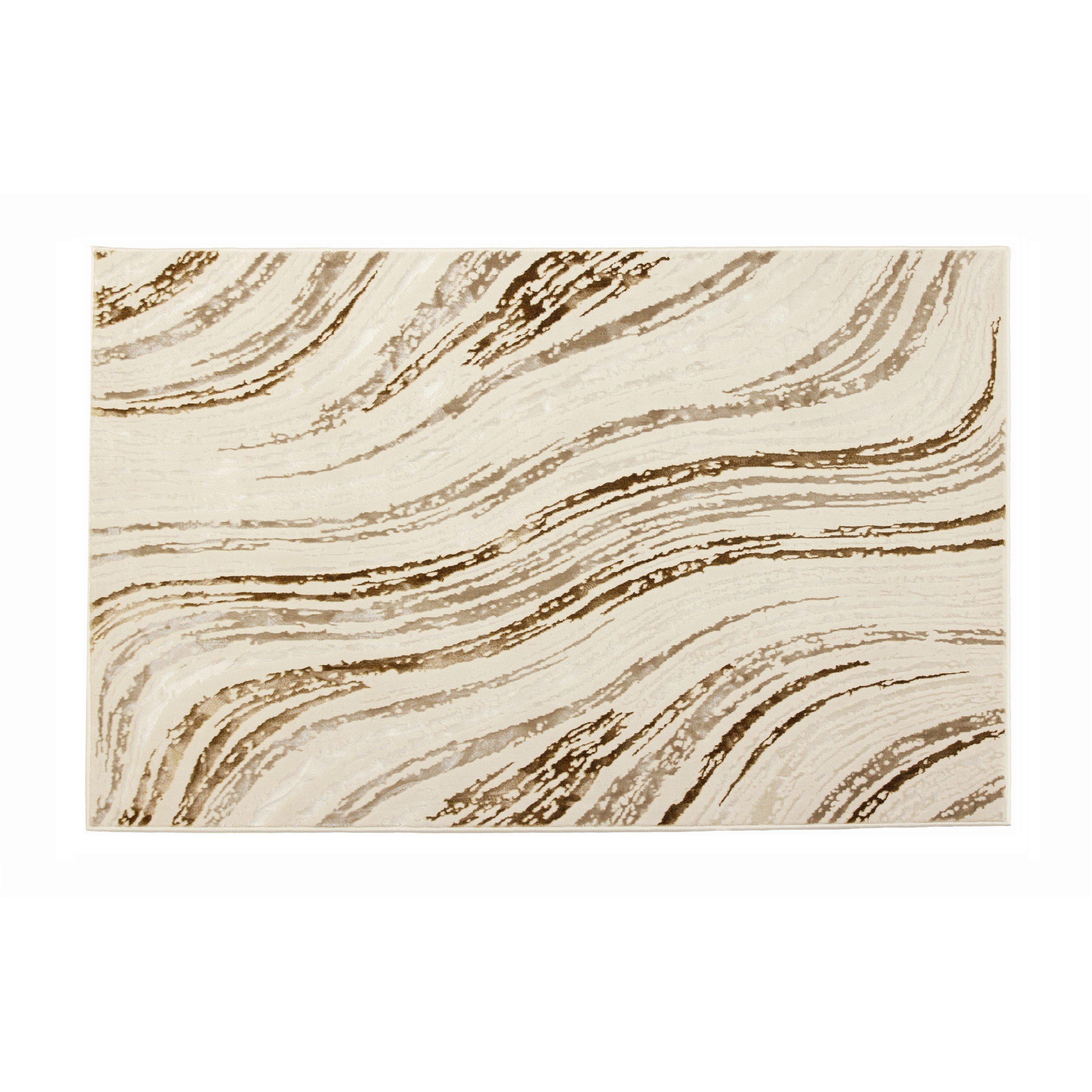 Natural - Esselle - Solar Saturn Natural / Copper 120 x 170cm Rug - 1
