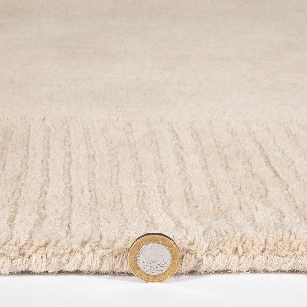 Cream - Esselle - Esme Wool Cream Rug 200x290cm - 4