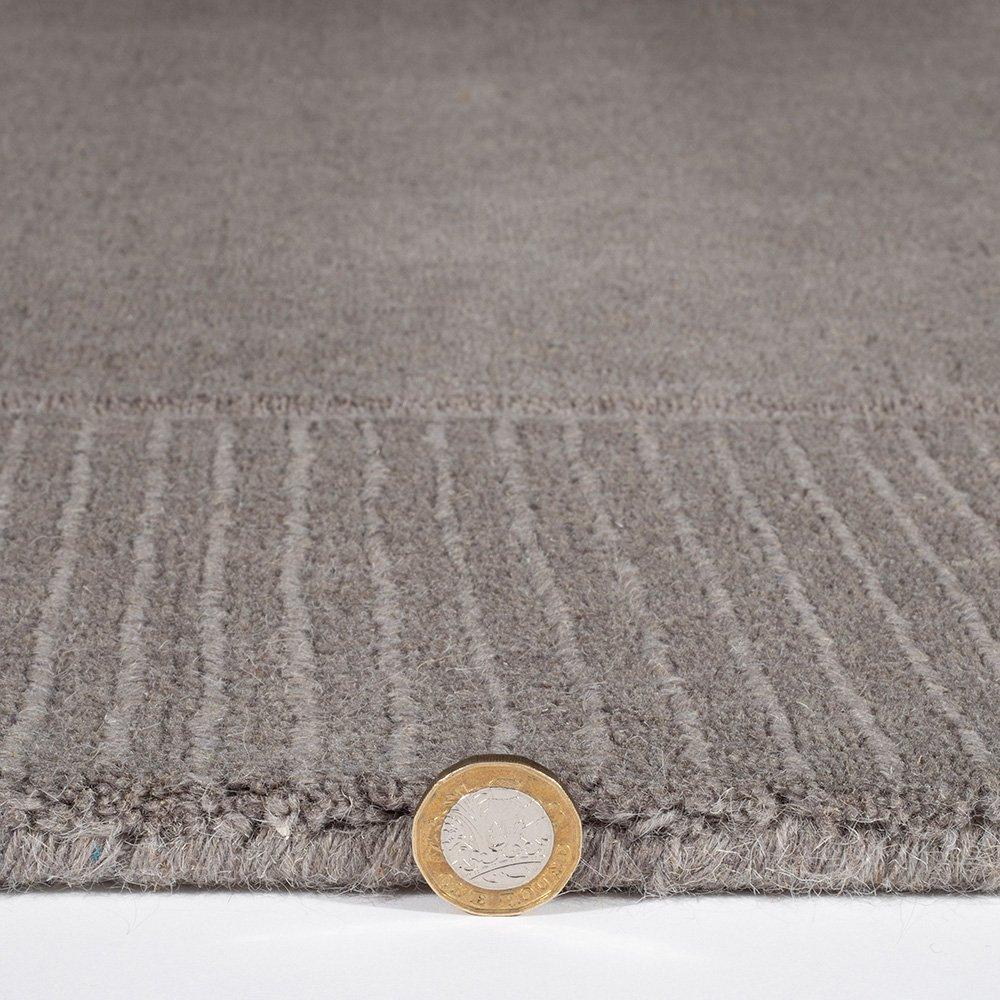 Grey - Esselle - Esme Wool Grey Rug 200 x 290cm - 5