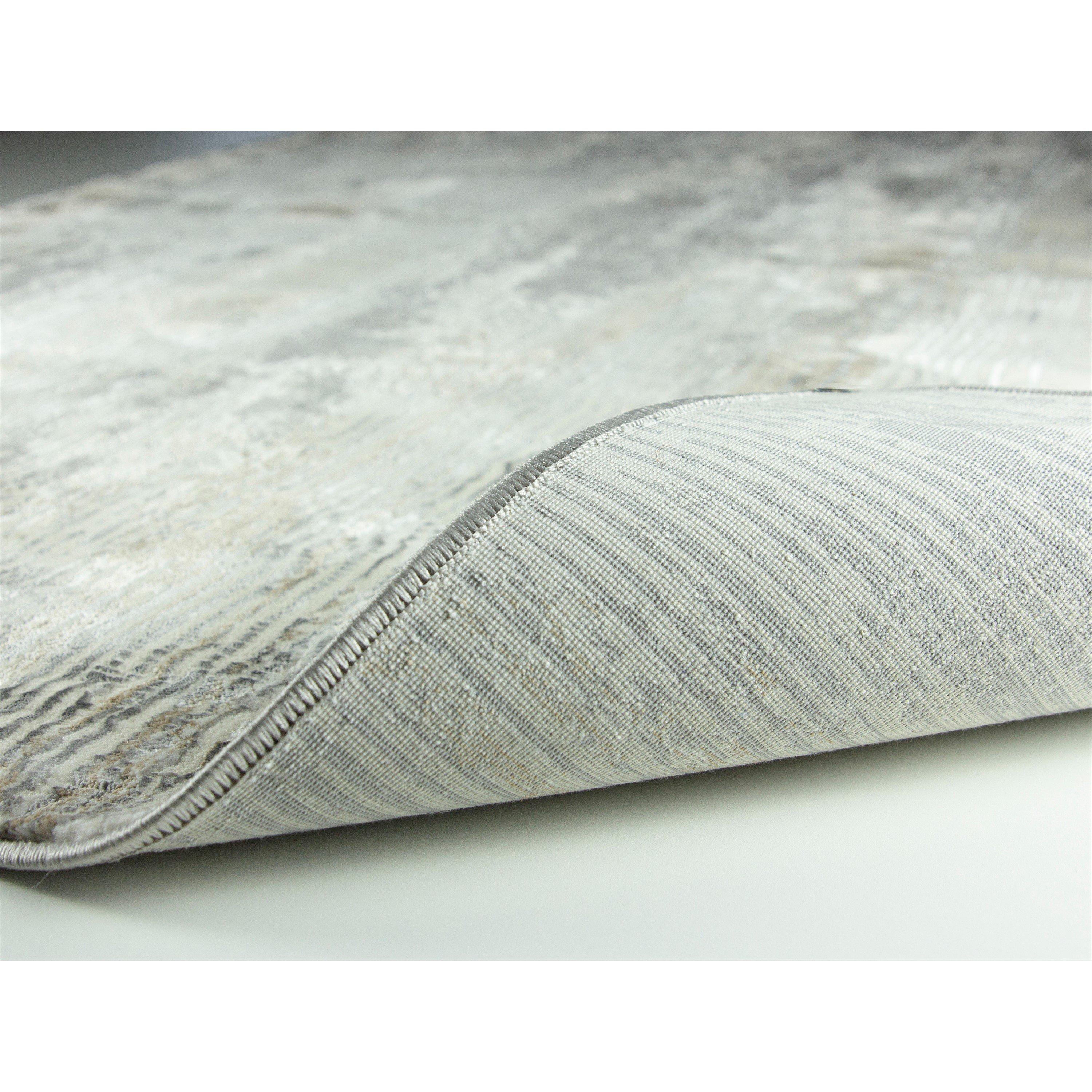 Grey - Esselle - Solar Pluto Natural / Grey 160 x 230cm Rug - 4