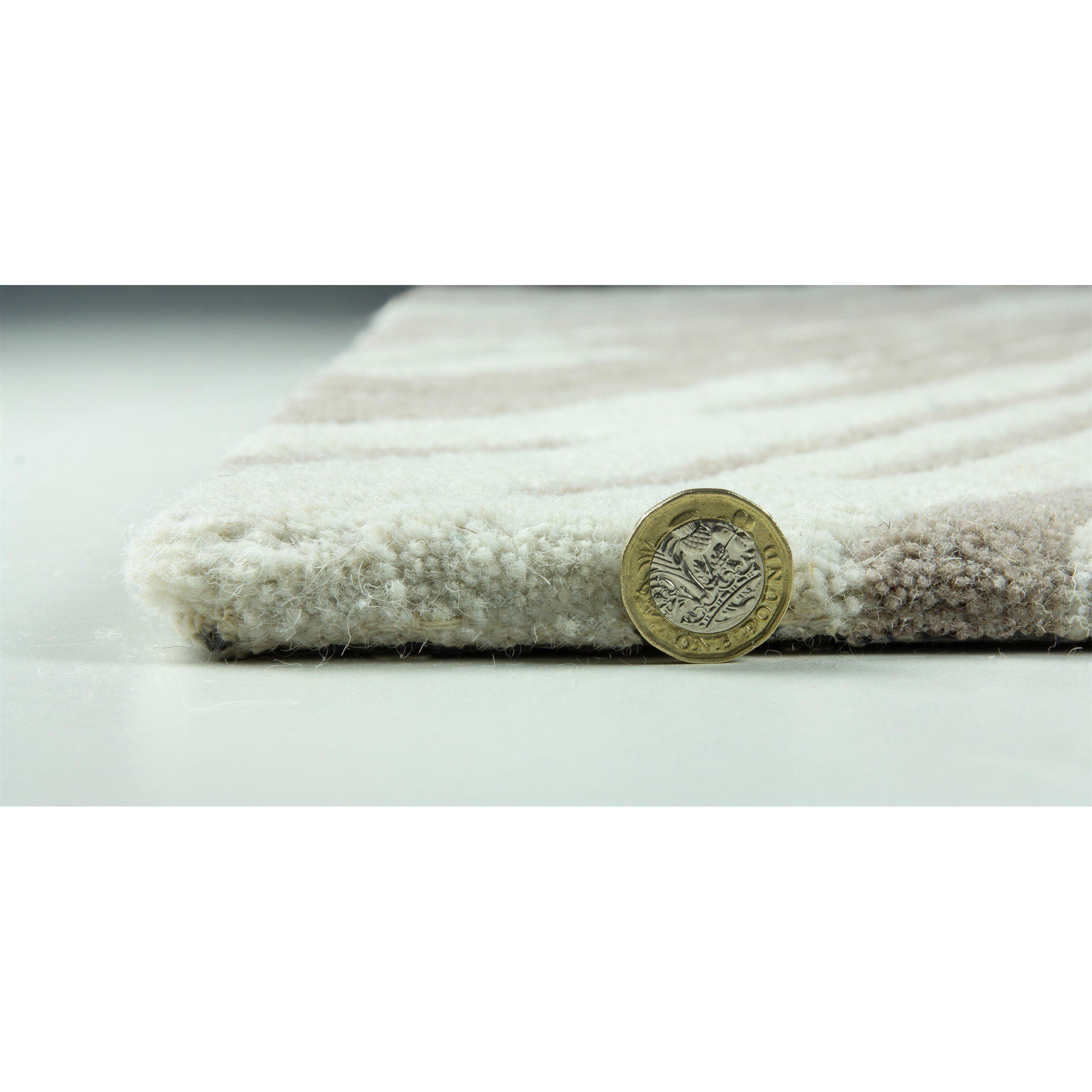 Grey - Esselle - Aura Storm Natural / Mink 160 x 230cm Rug - 3