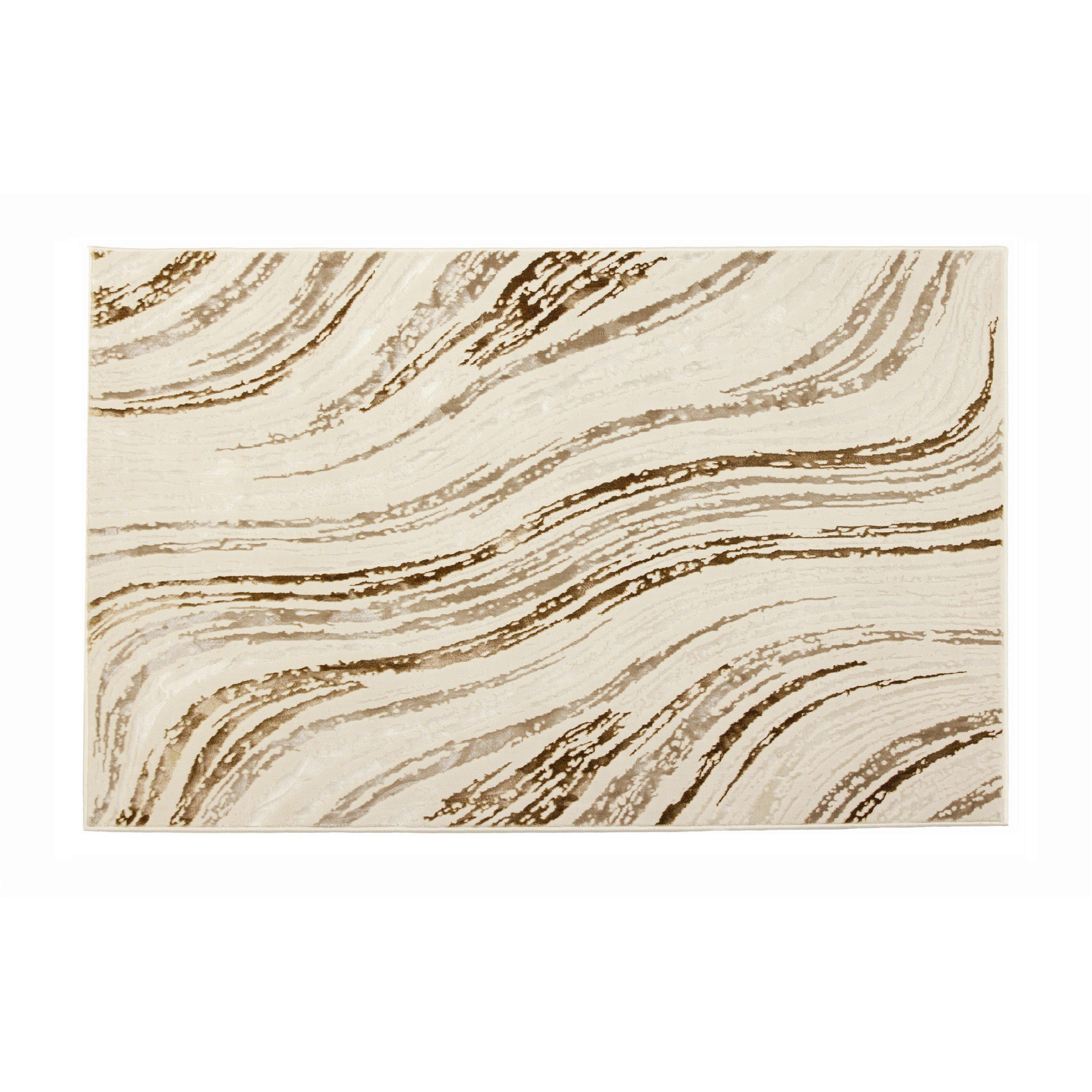 Natural - Esselle - Solar Saturn Natural / Copper 160 x 230cm Rug - 1