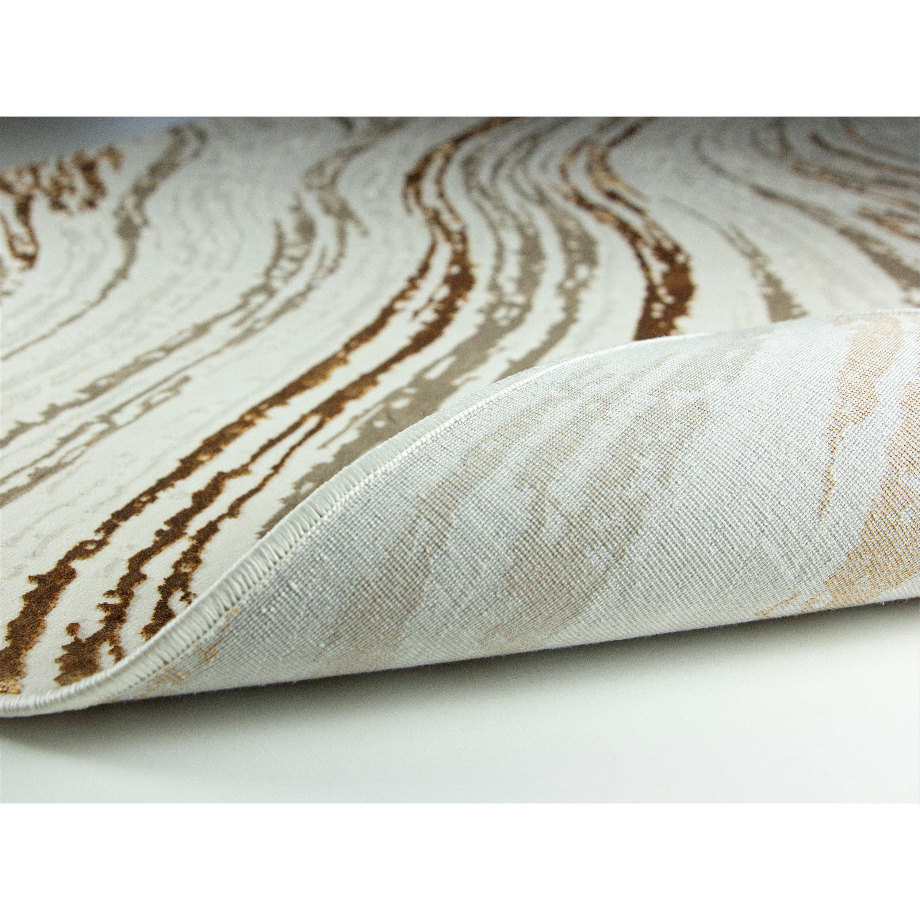 Natural - Esselle - Solar Saturn Natural / Copper 160 x 230cm Rug - 4