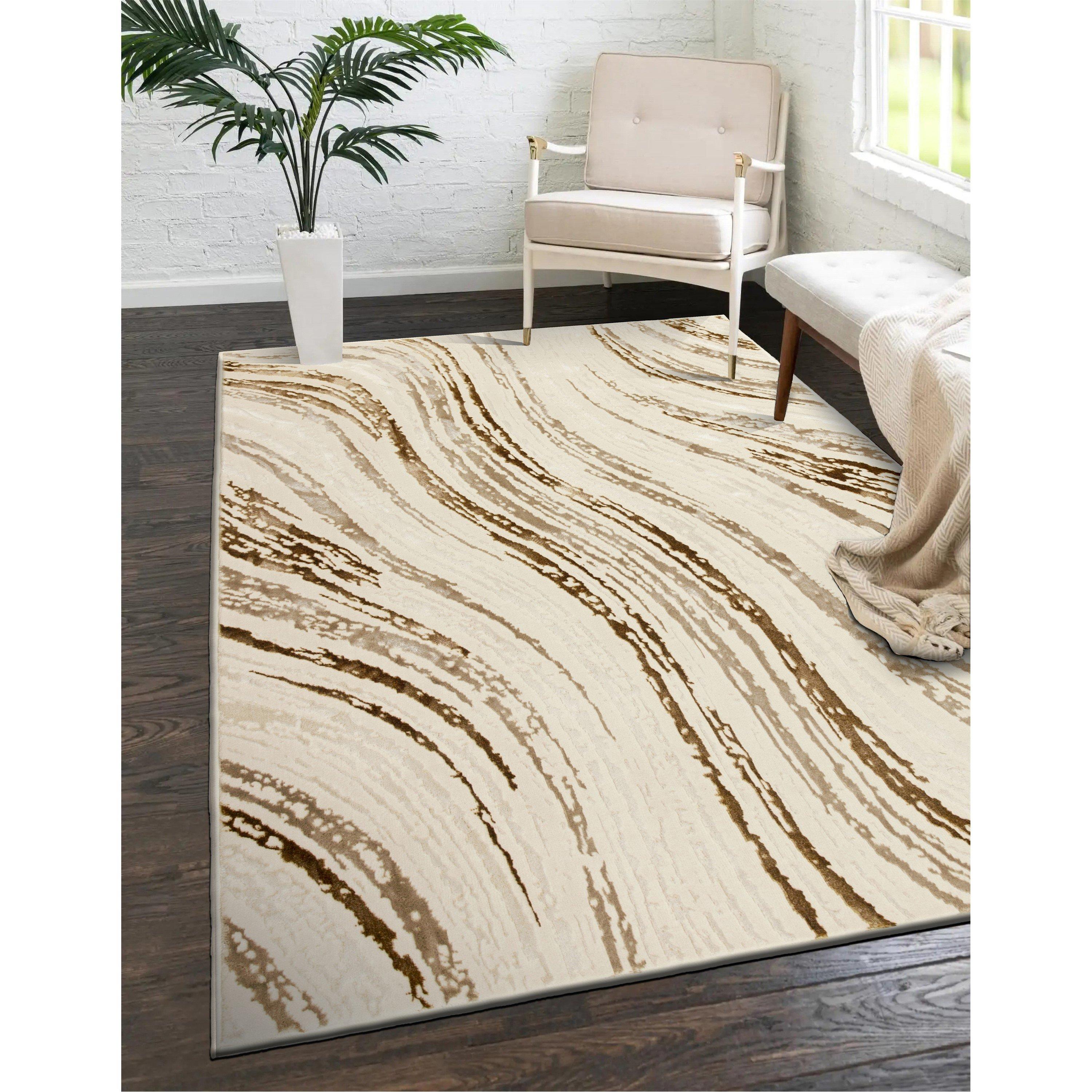 Natural - Esselle - Solar Saturn Natural / Copper 160 x 230cm Rug - 6