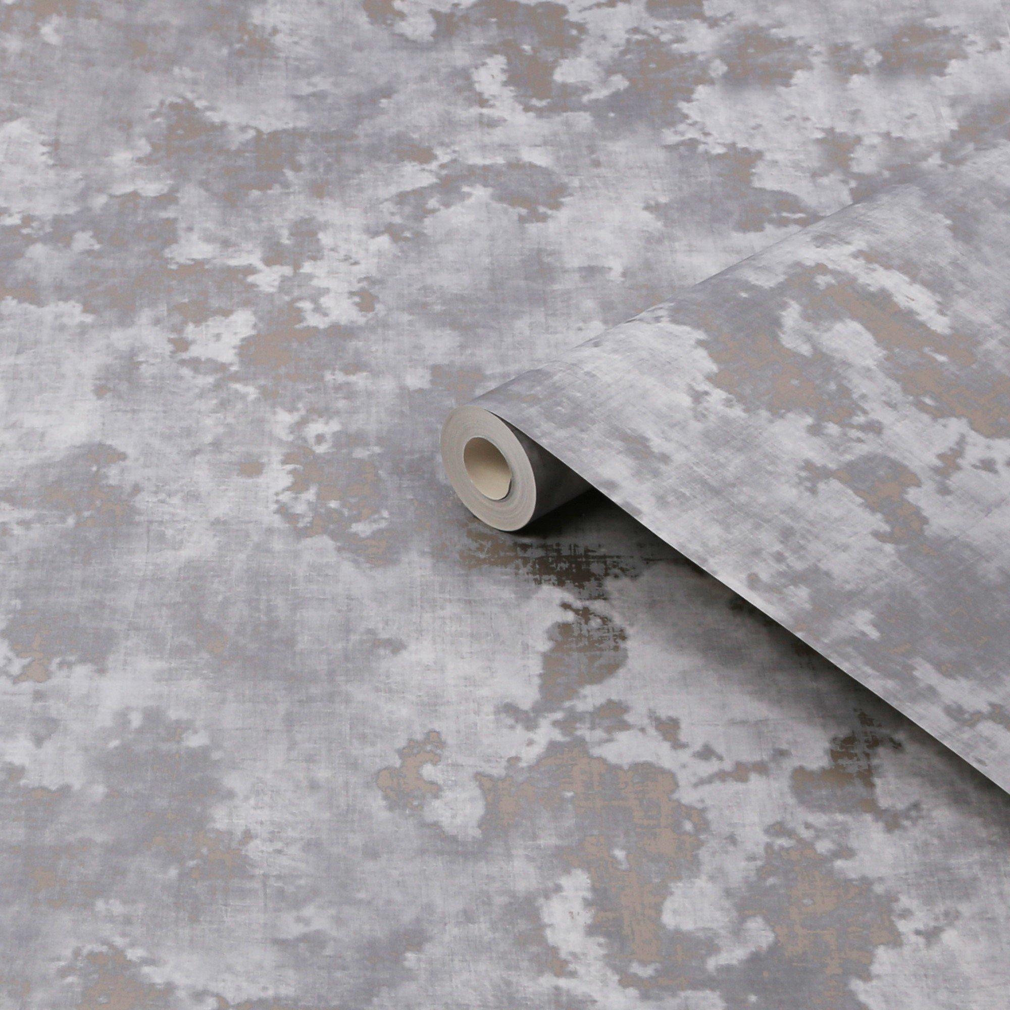 Grey - Fresco - Fresco Urban Texture Grey Wallpaper - 3