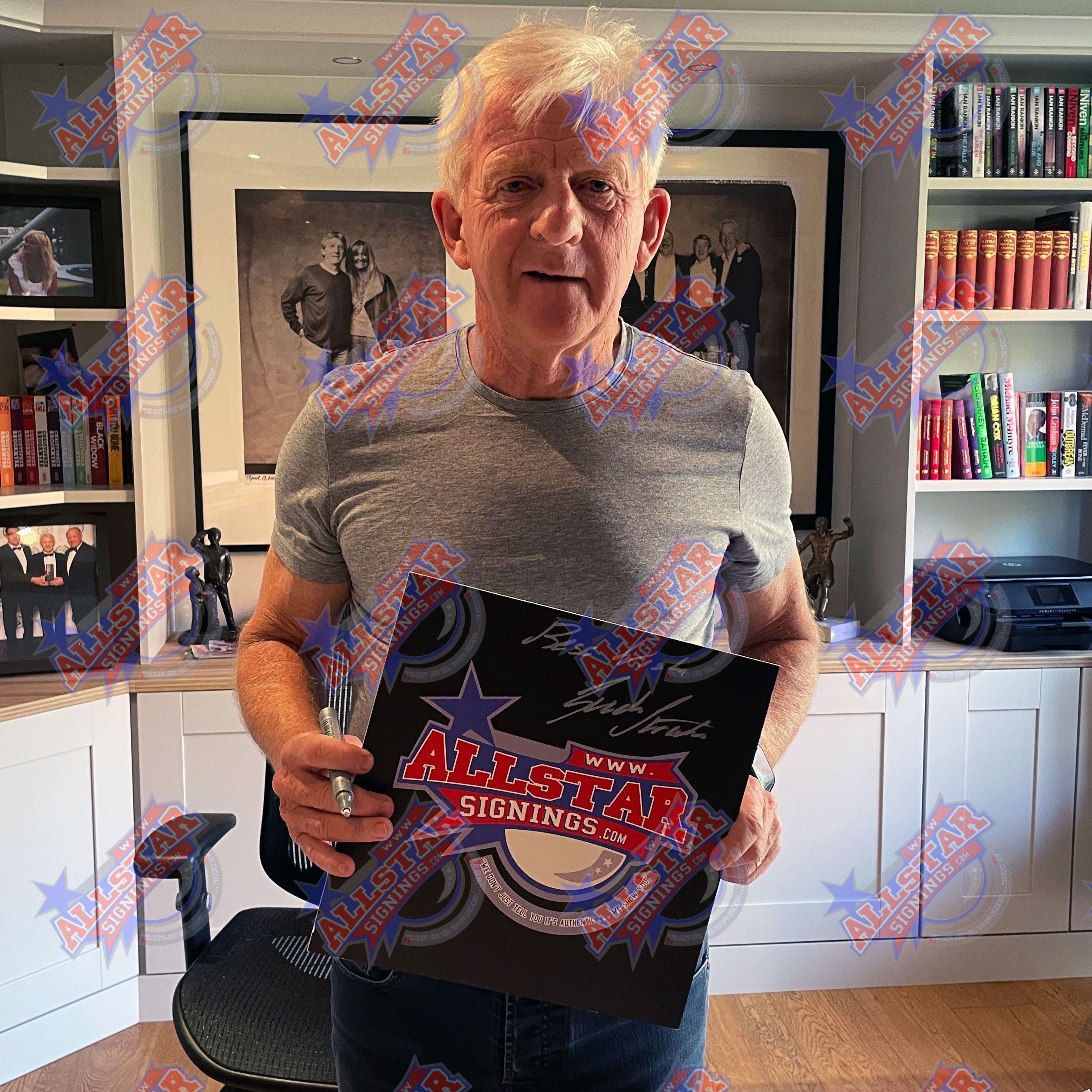 Blue - AllStarSignings Ltd - Gordon Strachan signed Scotland official retrshirt - 3