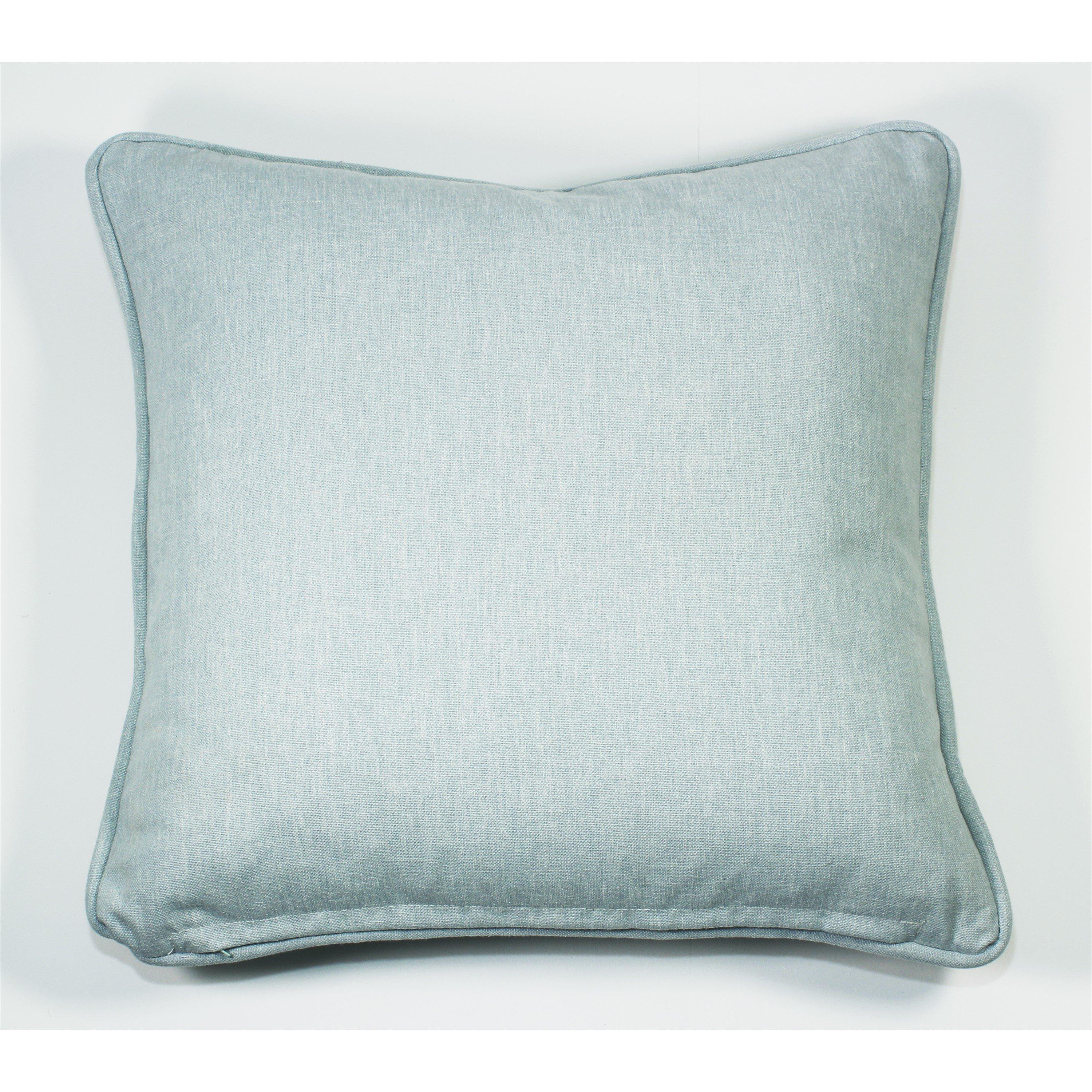 Neutral - Esselle - Nima Floral Taupe/Soft Blue Cushion - 2