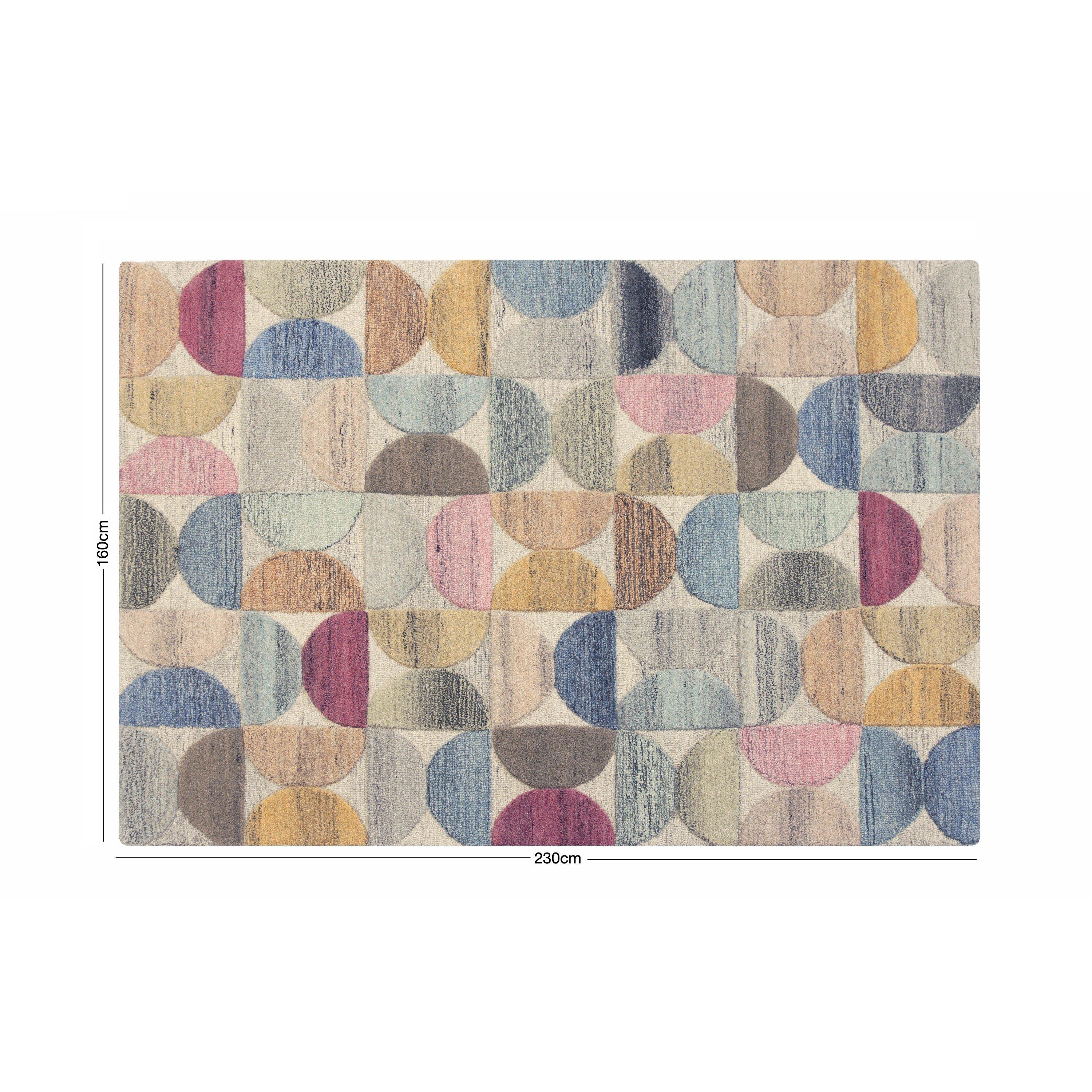 Multicoloured - Esselle - Radiant Mariana Multi 160 x 230cm Rug - 5