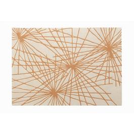 Esselle Aura Starburst Natural / Orange 200 x 290cm Rug