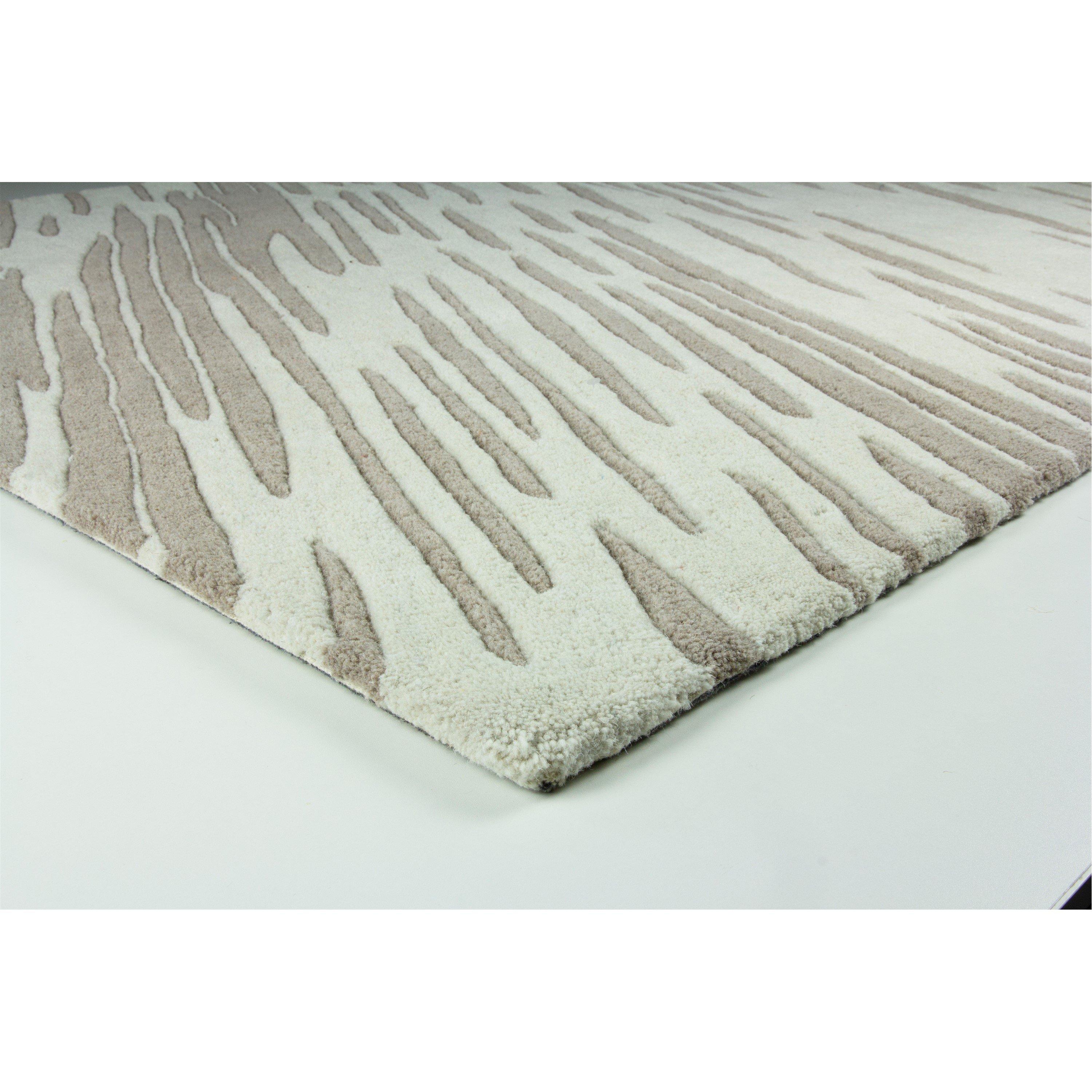 Grey - Esselle - Aura Storm Natural / Mink 120 x 170cm Rug - 2