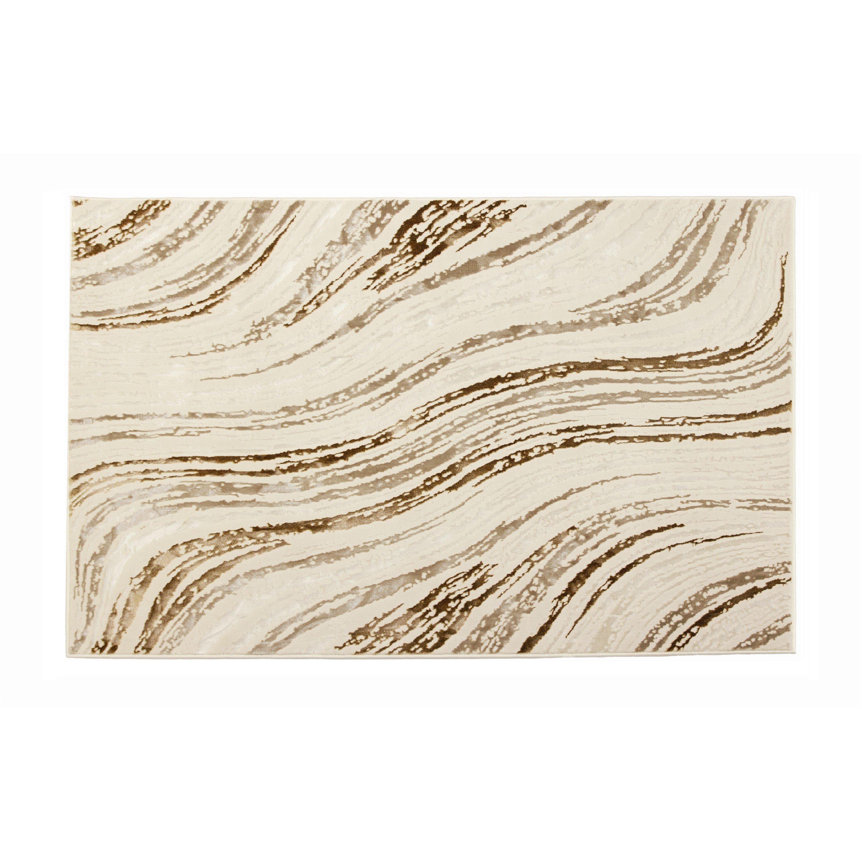 Natural - Esselle - Solar Saturn Natural / Copper 200 x 290cm Rug - 1