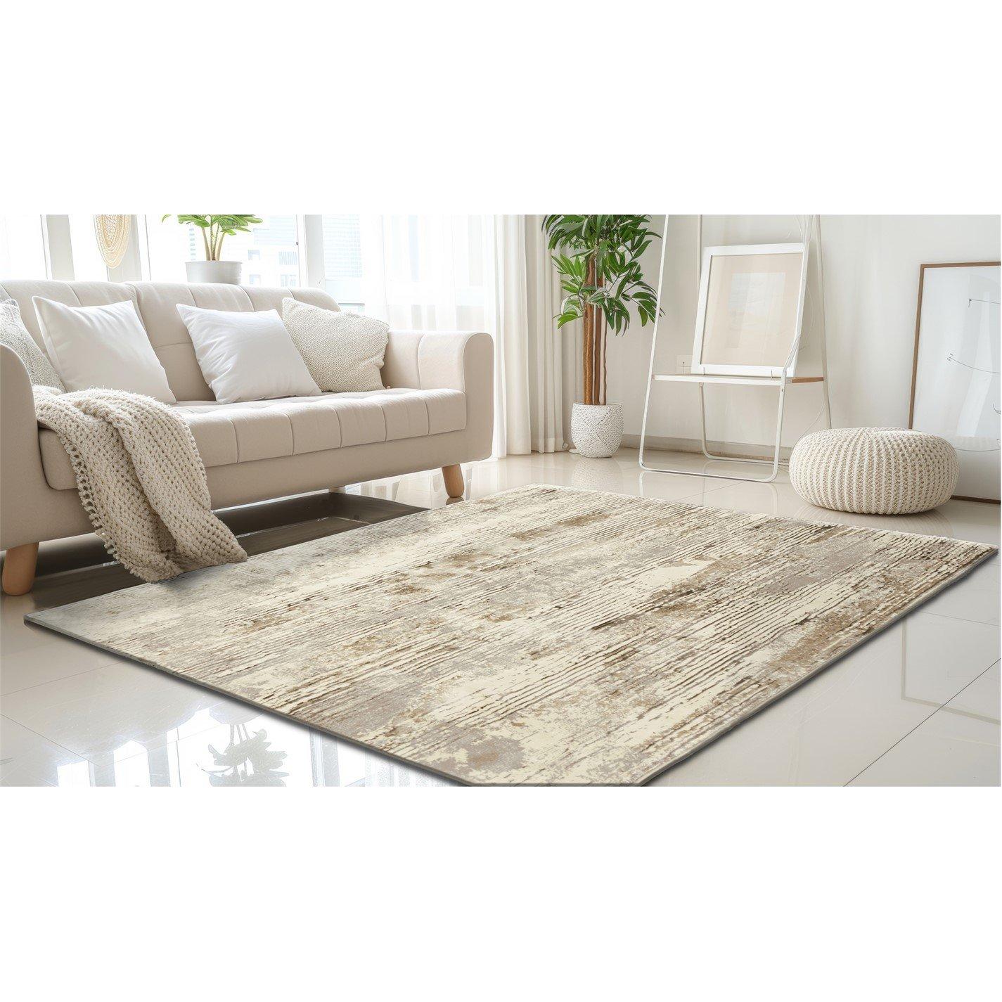 Esselle  Solar Pluto Natural / 120 X 170Cm Rug Grey - 120x170cm