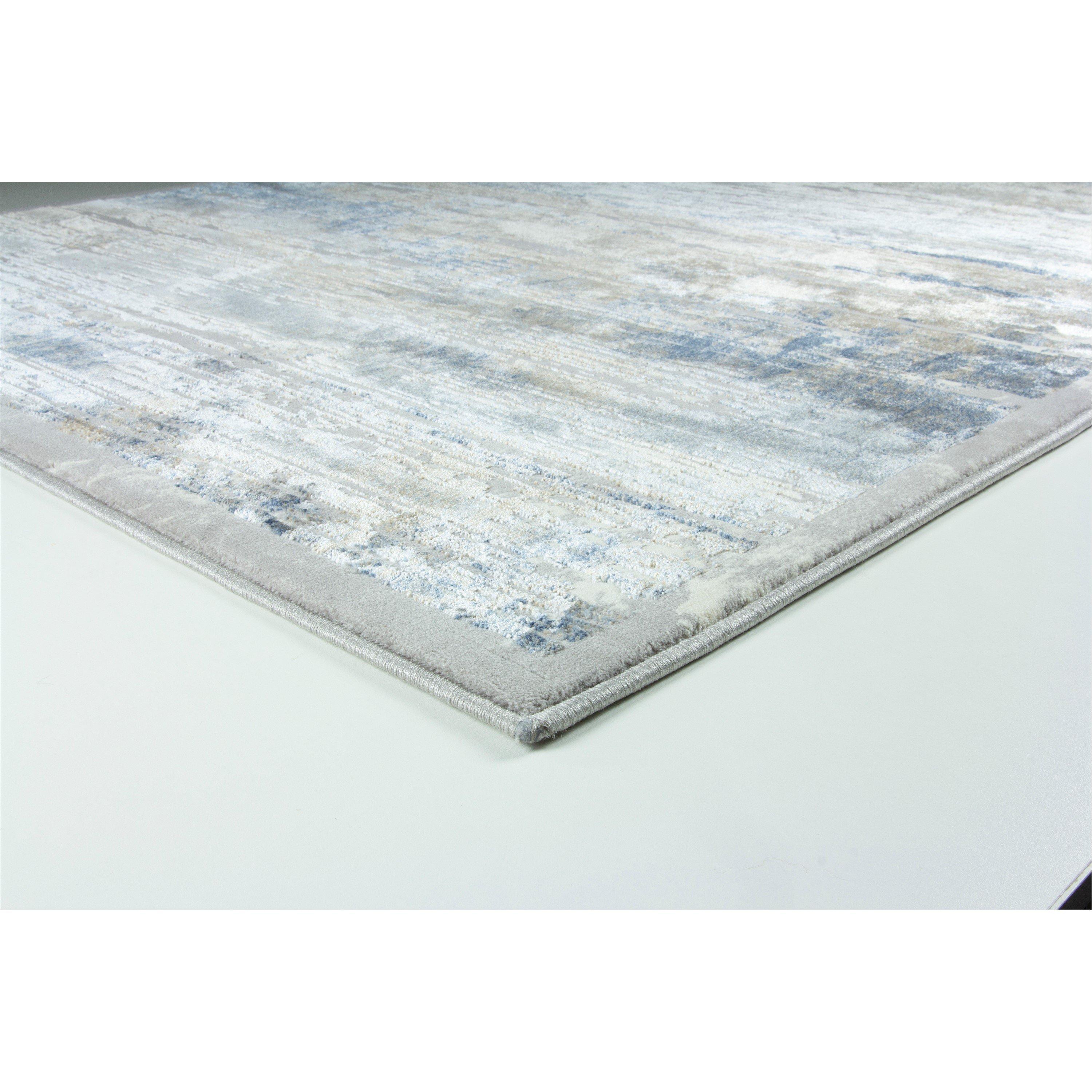 Blue - Esselle - Solar Neptune Natural / Blue 200 x 290cm Rug - 2